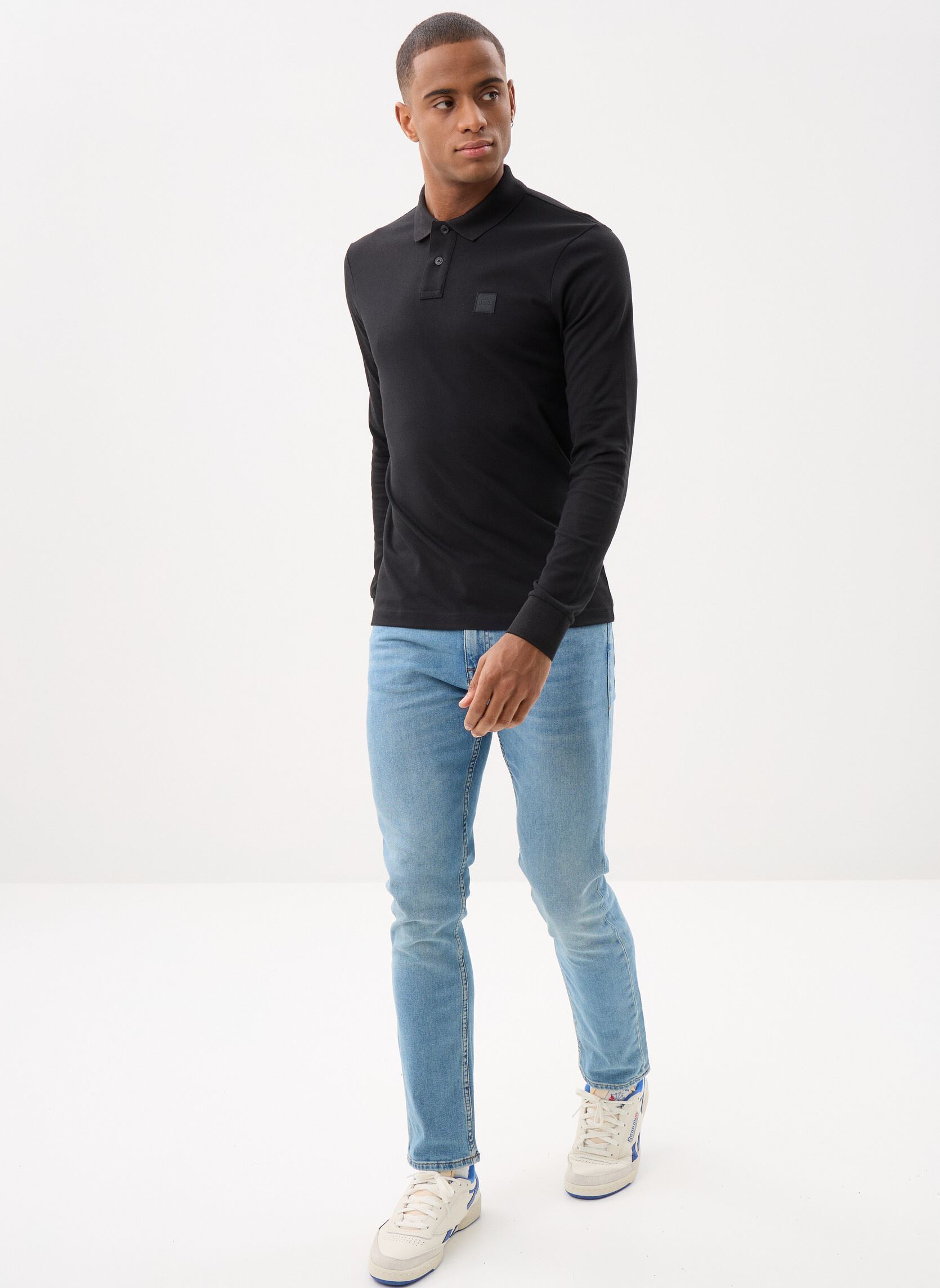 Kurzarm-Poloshirts Passerby herren schwarz BOSS Kurzarm-Poloshirts Passerby herren schwarz 001-Black