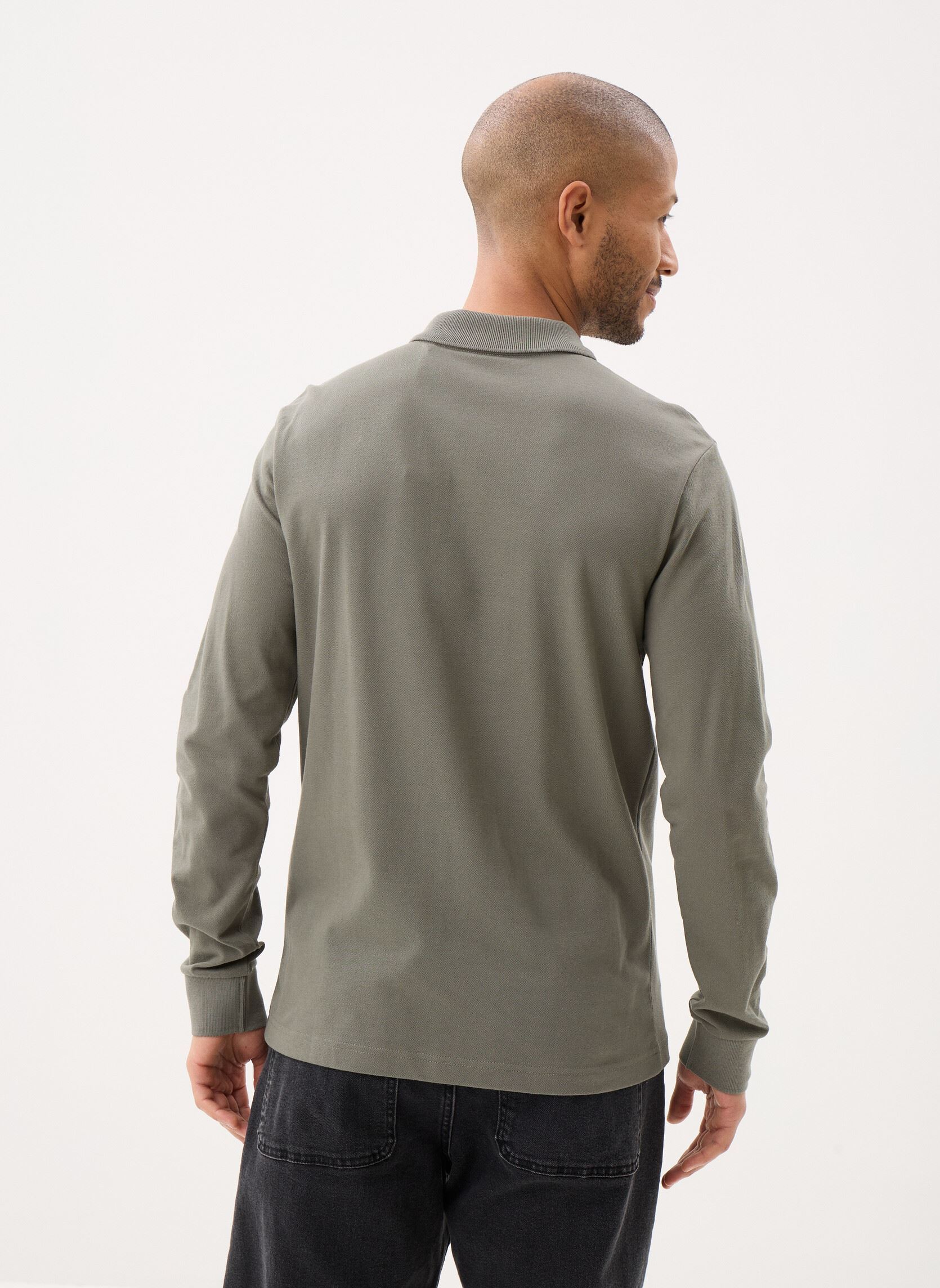 Korte mouwen polo's Passerby heren groen BOSS Korte mouwen polo's Passerby heren groen 076-Open Grey