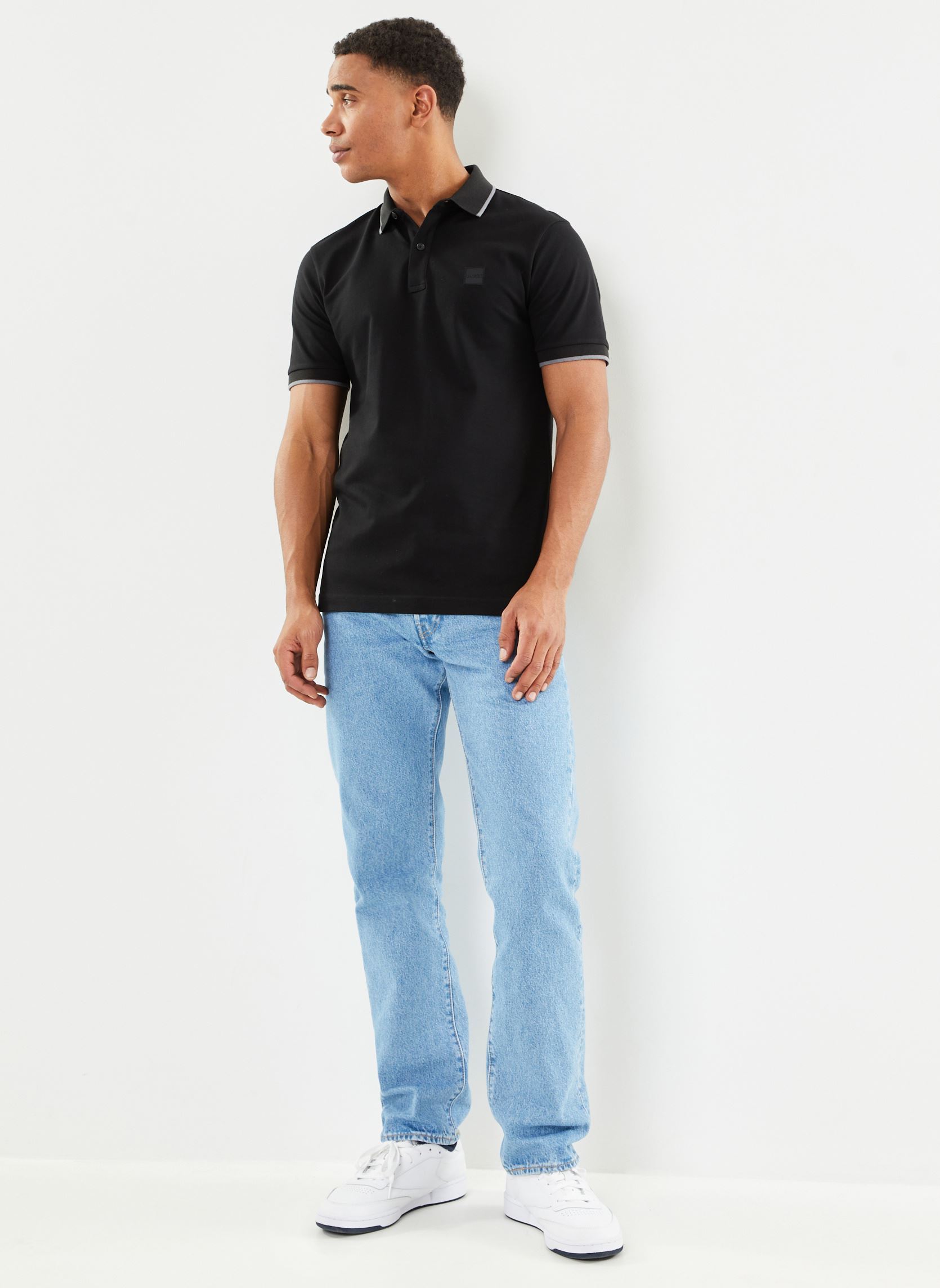 Kurzarm-Poloshirts Passertip herren schwarz BOSS Kurzarm-Poloshirts Passertip herren schwarz 001-Black