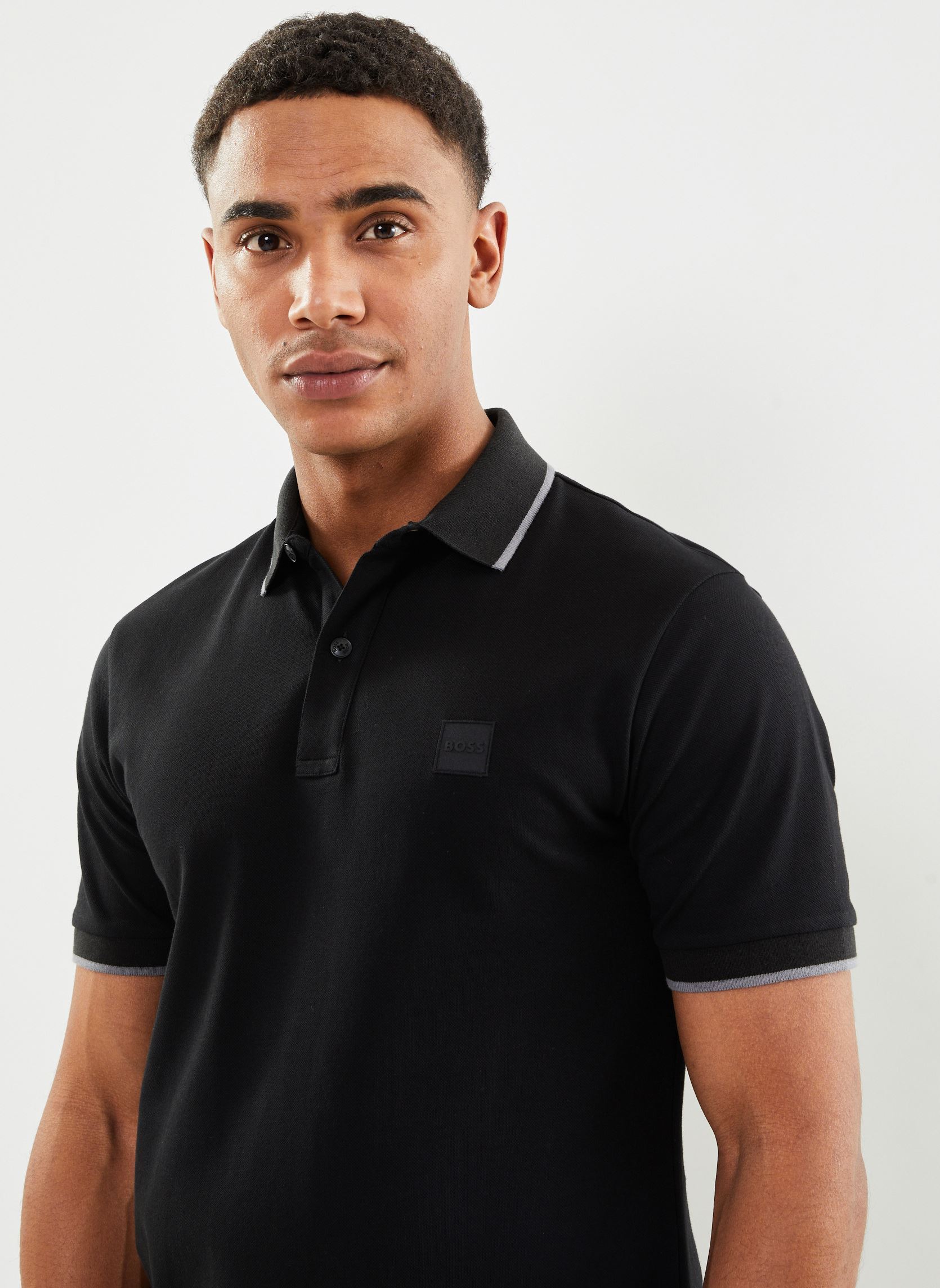 Kurzarm-Poloshirts Passertip herren schwarz BOSS Kurzarm-Poloshirts Passertip herren schwarz 001-Black