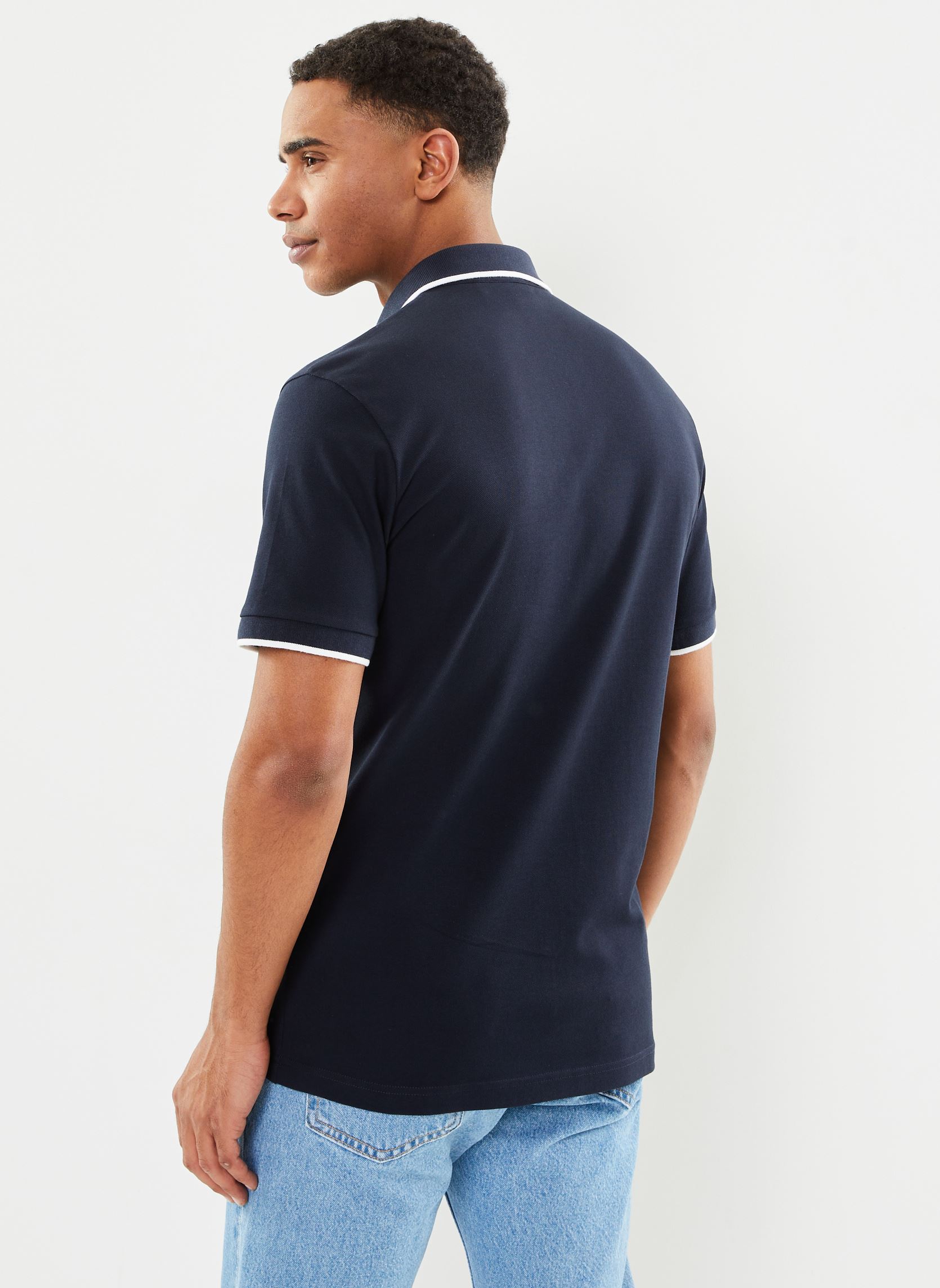 Kurzarm-Poloshirts Passertip herren blau BOSS Kurzarm-Poloshirts Passertip herren blau 404-Dark Blue