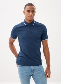Korte mouwen polo's Passertip heren blauw