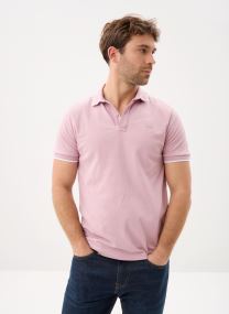 Korte mouwen polo's Passertip heren blauw