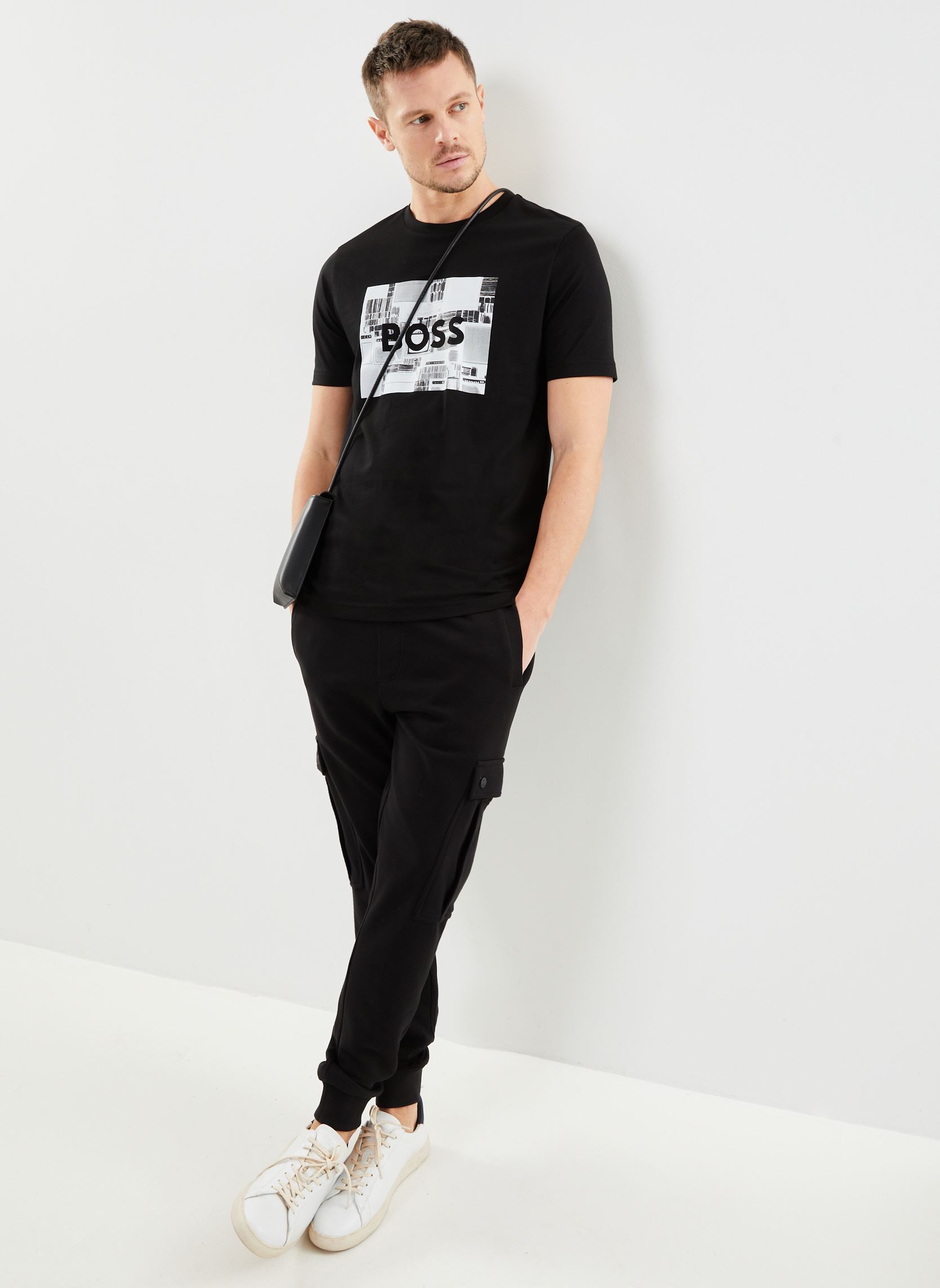 Chino-Hosen Seteam herren schwarz BOSS Chino-Hosen Seteam herren schwarz BLACK