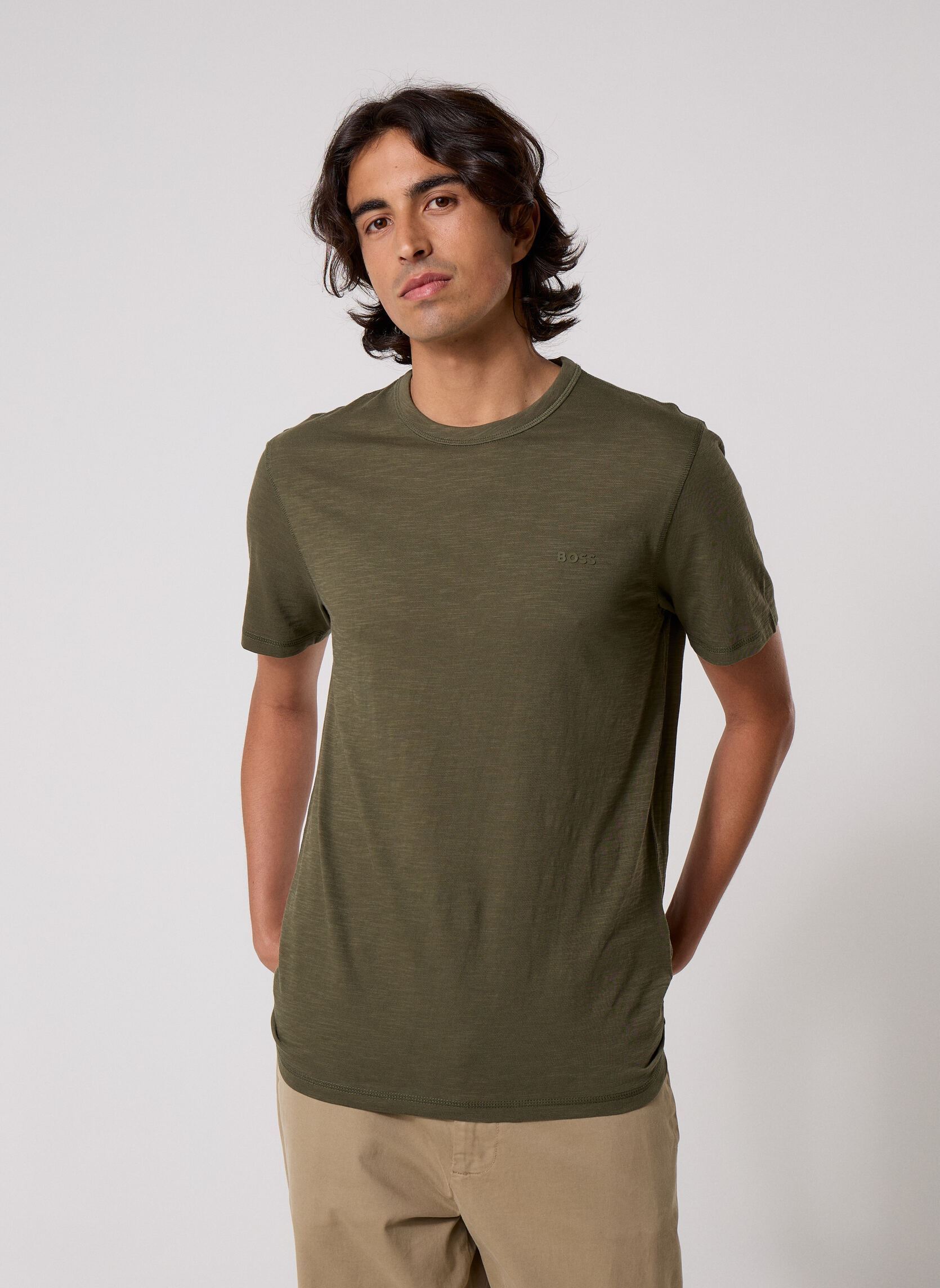 Tee-shirts Tegood 50508243 homme vert BOSS Tee-shirts Tegood 50508243 homme vert 325