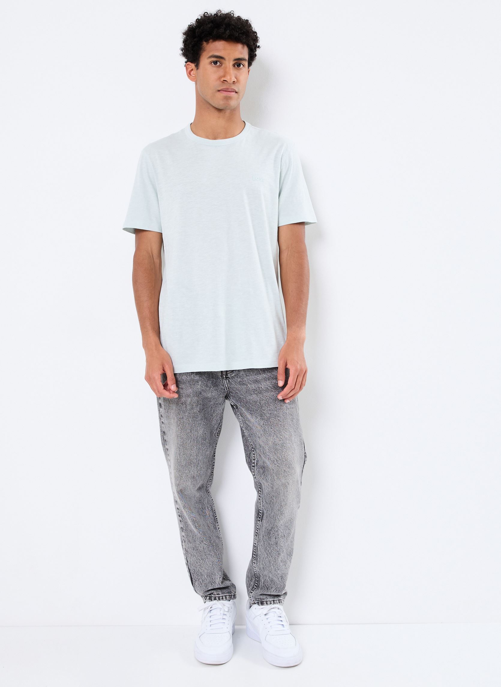Tee-shirts Tegood 50508243 homme bleu BOSS Tee-shirts Tegood 50508243 homme bleu 474-OPEN BLUE