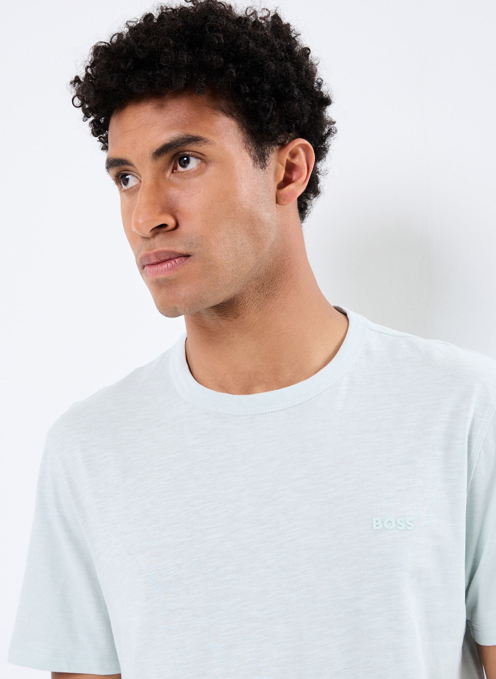 Tee-shirts Tegood 50508243 homme bleu BOSS Tee-shirts Tegood 50508243 homme bleu 474-OPEN BLUE