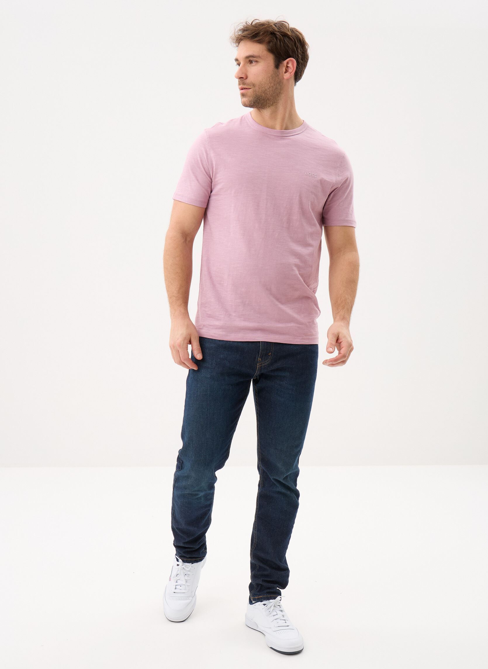 Tee-shirts Tegood 50508243 homme violet BOSS Tee-shirts Tegood 50508243 homme violet 539-LIGHT/PASTEL PURPLE