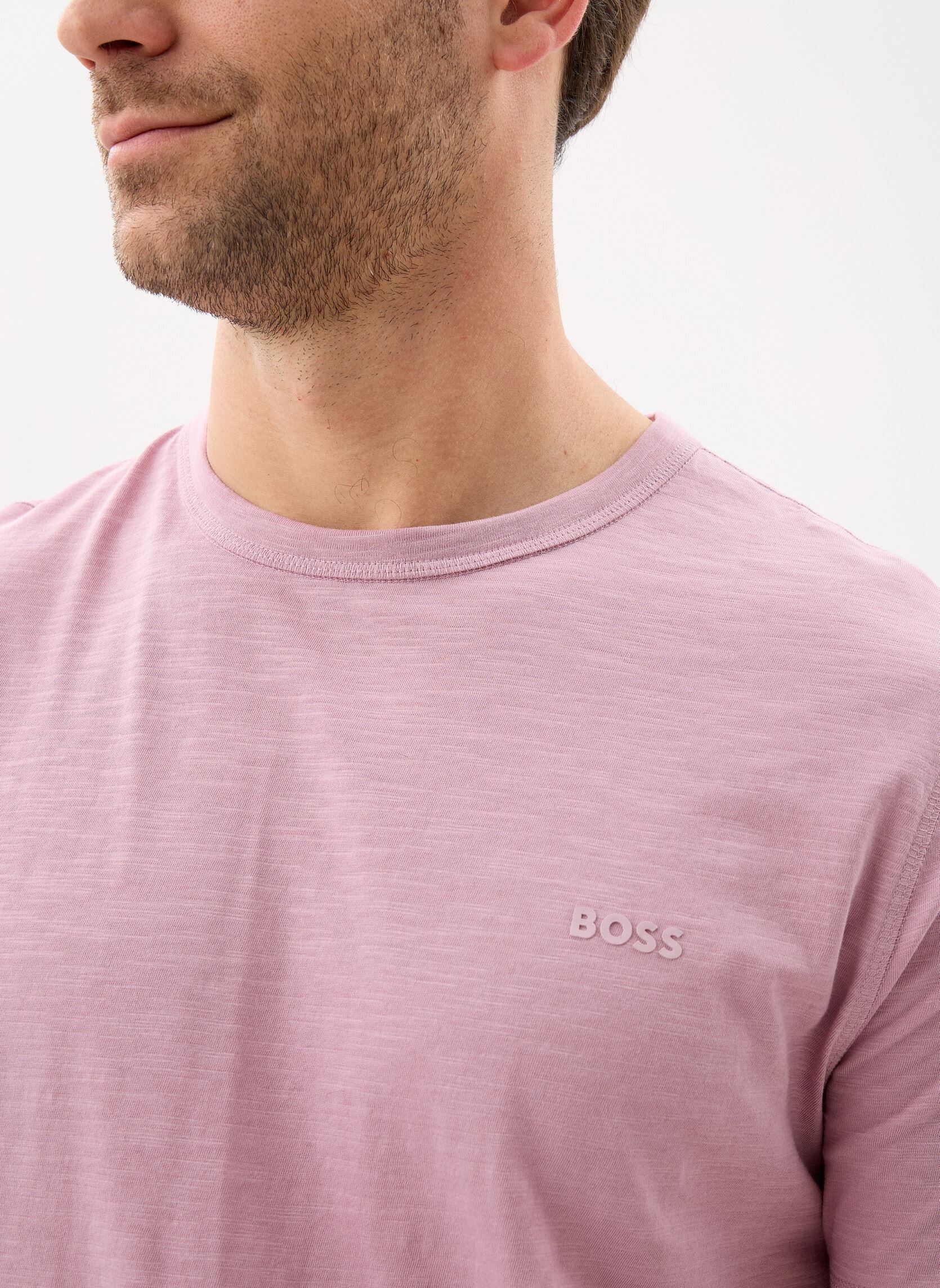 Tee-shirts Tegood 50508243 homme violet BOSS Tee-shirts Tegood 50508243 homme violet 539-LIGHT/PASTEL PURPLE