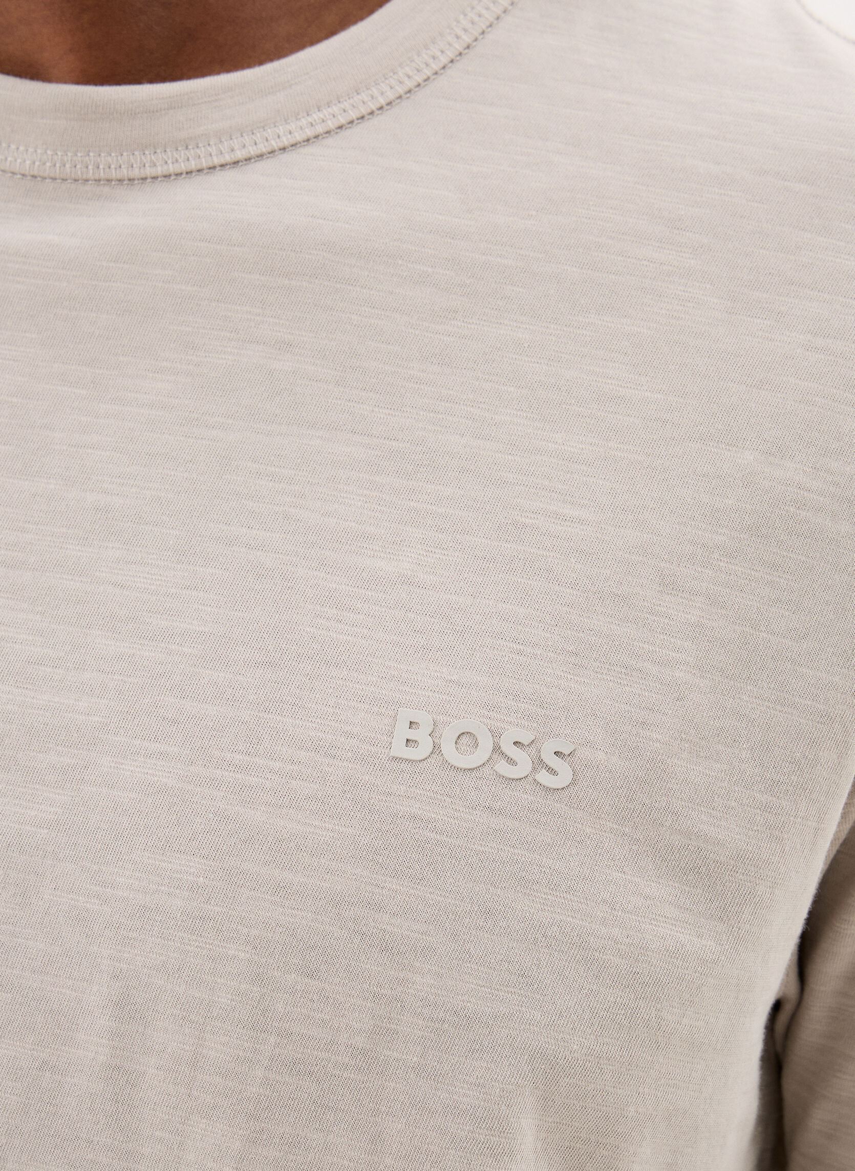 Tee-shirts Tegood 50508243 homme gris BOSS Tee-shirts Tegood 50508243 homme gris 070-Open Grey