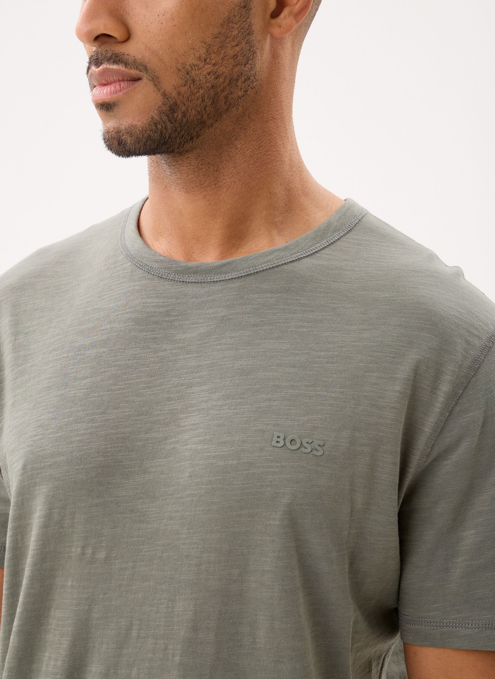 Tee-shirts Tegood 50508243 homme vert BOSS Tee-shirts Tegood 50508243 homme vert 076-OPEN GREY