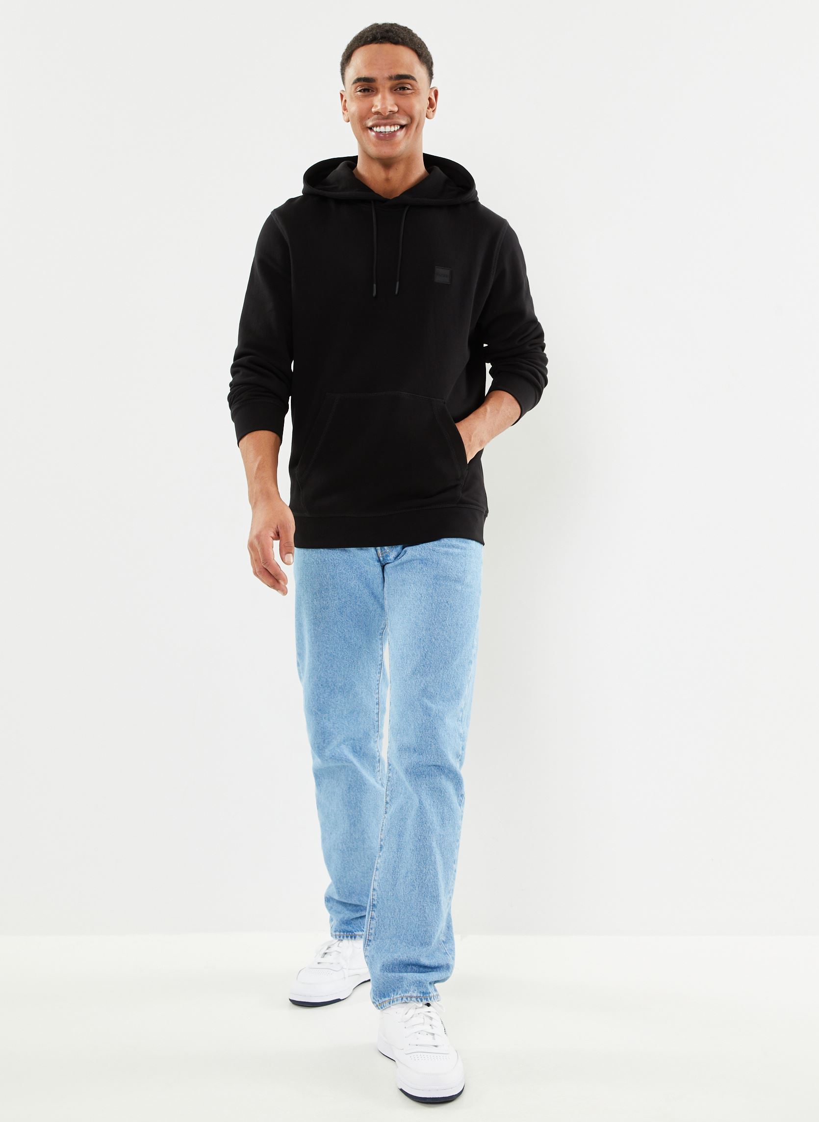 Kapuzenpullover Wetalk herren schwarz BOSS Kapuzenpullover Wetalk herren schwarz 001-BLACK