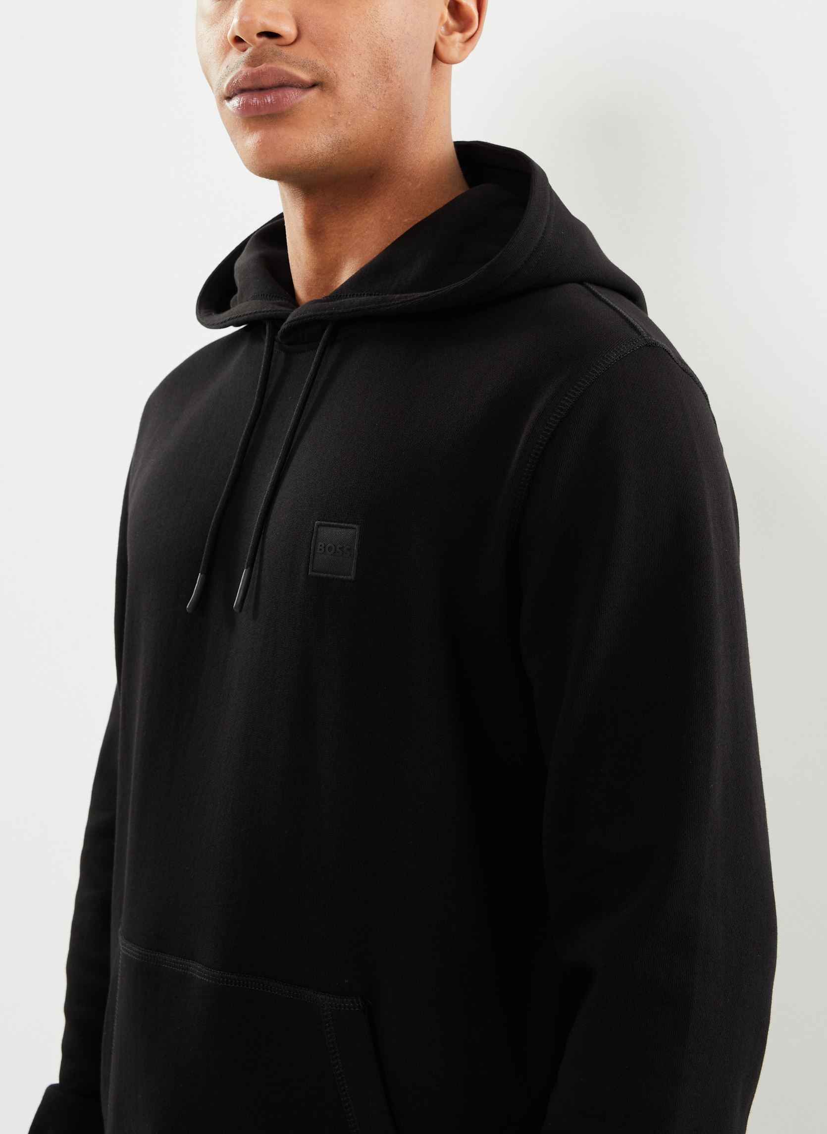 Kapuzenpullover Wetalk herren schwarz BOSS Kapuzenpullover Wetalk herren schwarz 001-BLACK