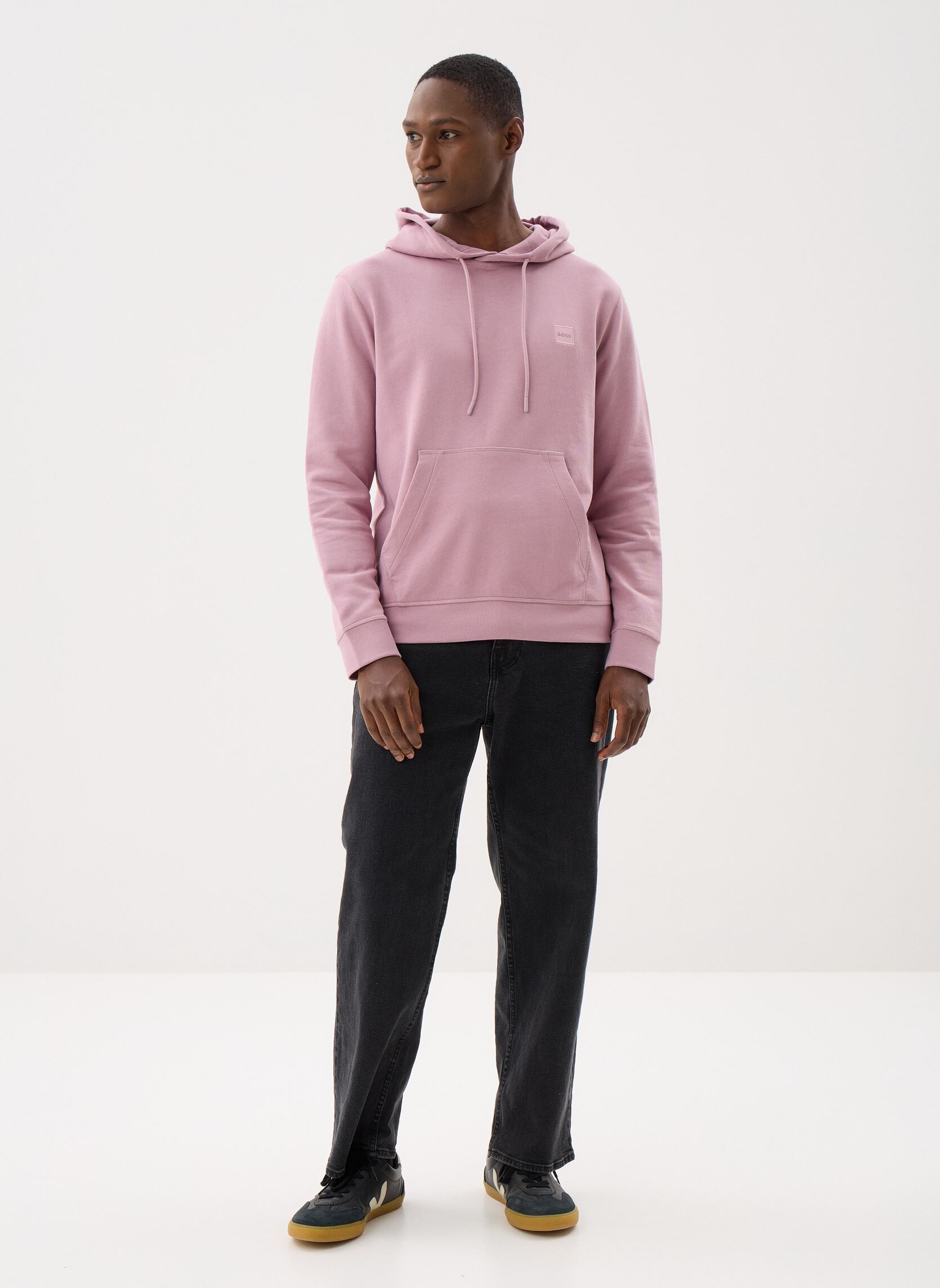 Kapuzenpullover Wetalk herren violett BOSS Kapuzenpullover Wetalk herren violett 539-Light/Pastel Purple