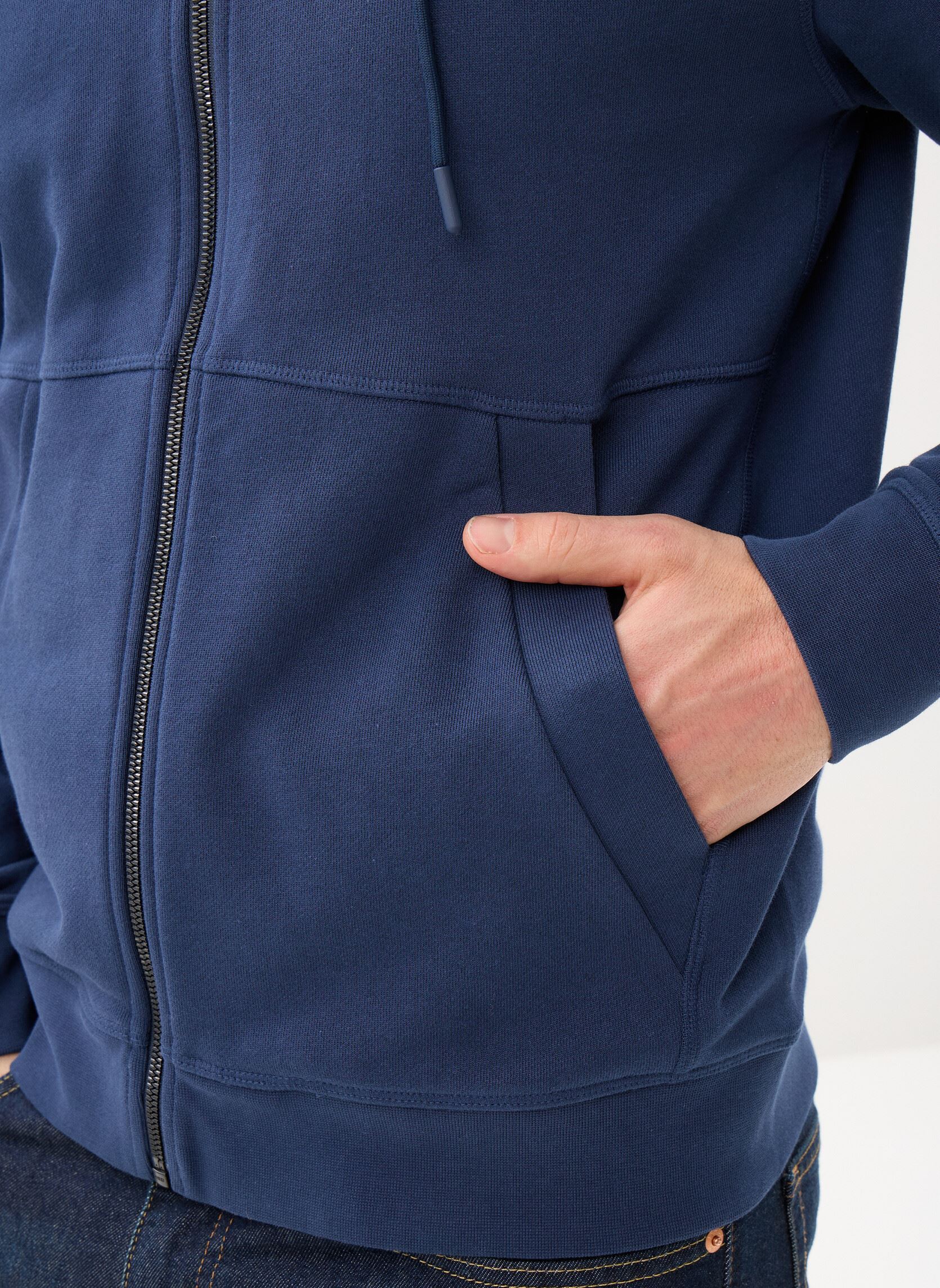 Sweats zippés Zetalky 50508578 homme bleu BOSS Sweats zippés Zetalky 50508578 homme bleu 464-OPEN BLUE