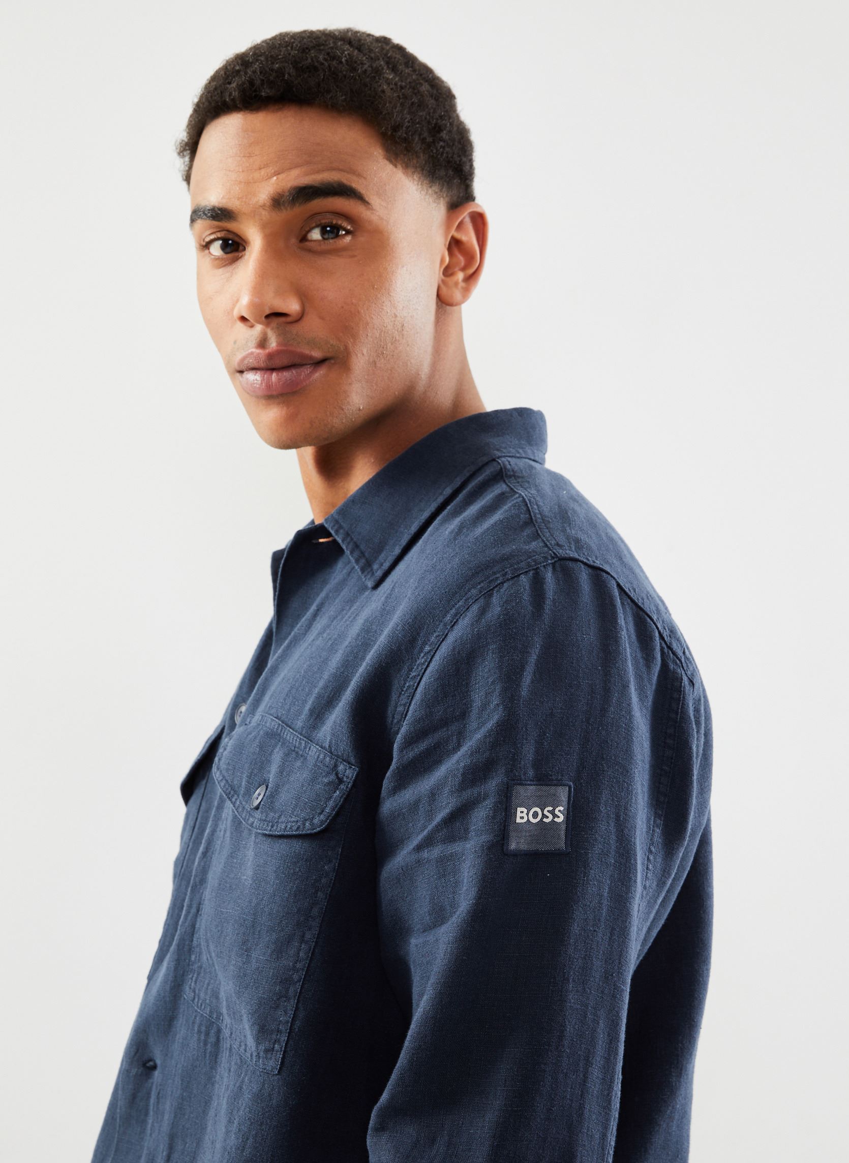Chemises Lovel_8 homme bleu BOSS Chemises Lovel_8 homme bleu DARK BLUE