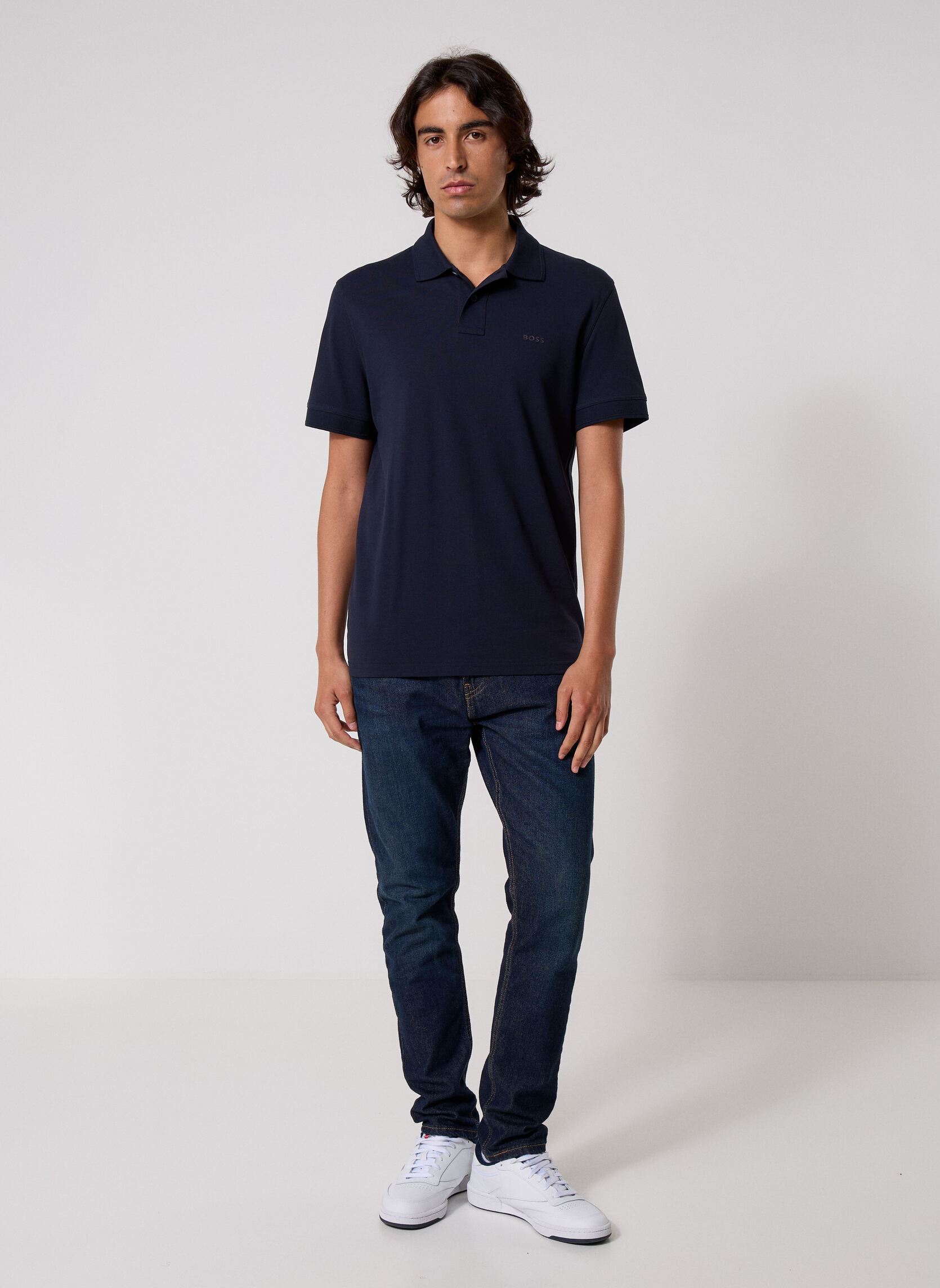 Polos Prime homme marine BOSS Polos Prime homme marine 404