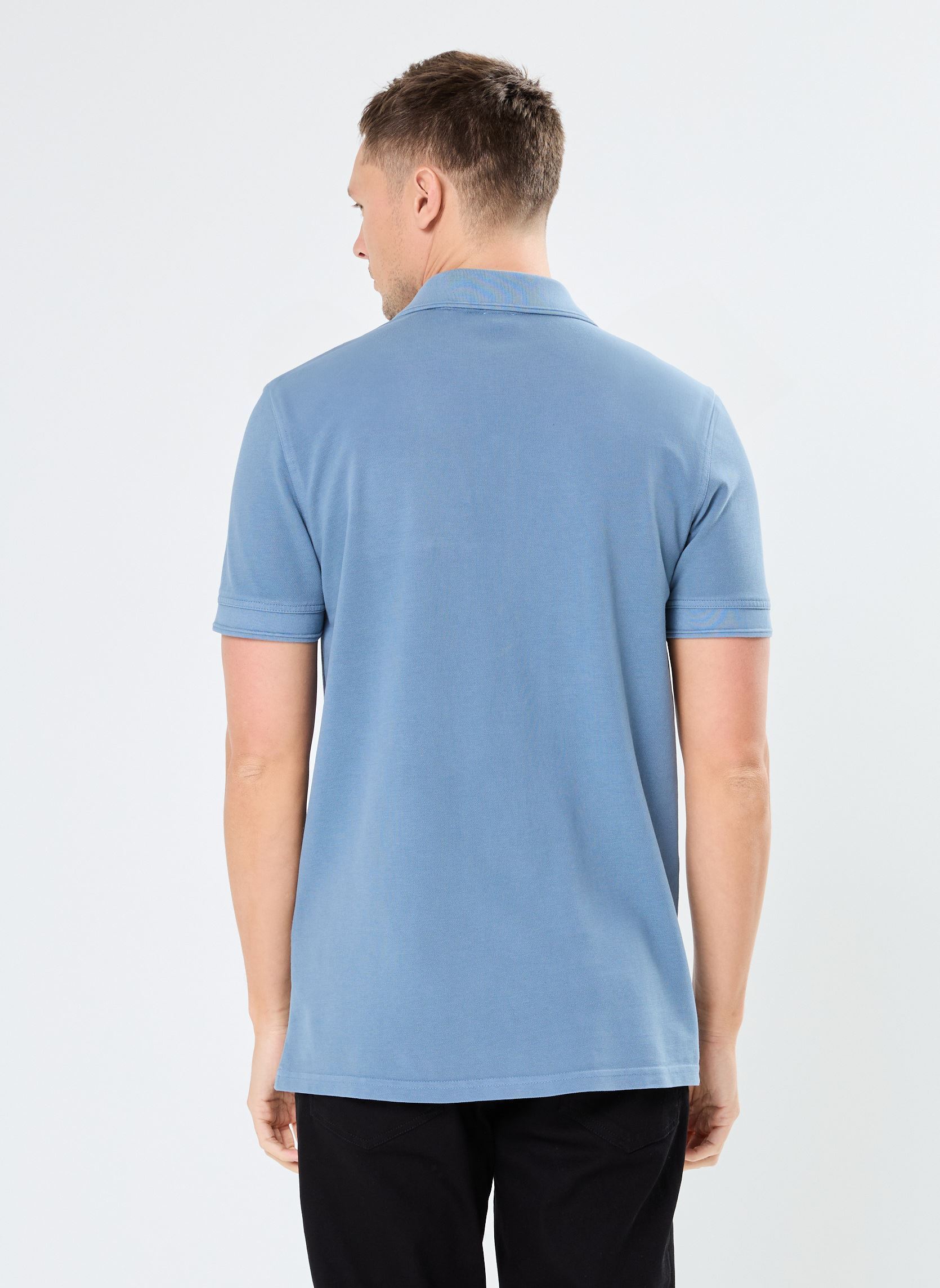 Kurzarm-Poloshirts Prime herren blau BOSS Kurzarm-Poloshirts Prime herren blau 472-Open Blue