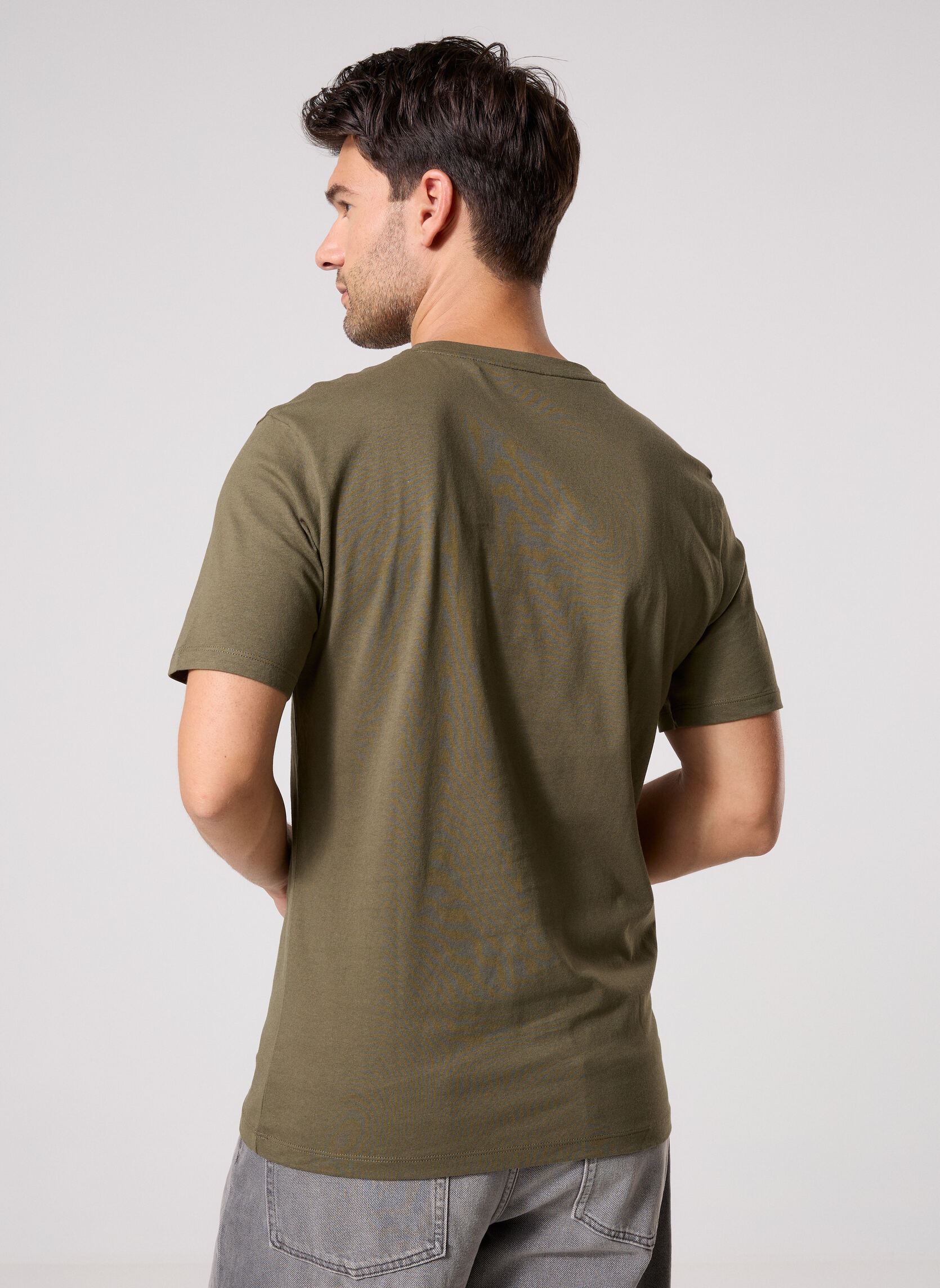 T-shirts met korte mouwen Tales 50508584 heren khaki BOSS T-shirts met korte mouwen Tales 50508584 heren khaki 325