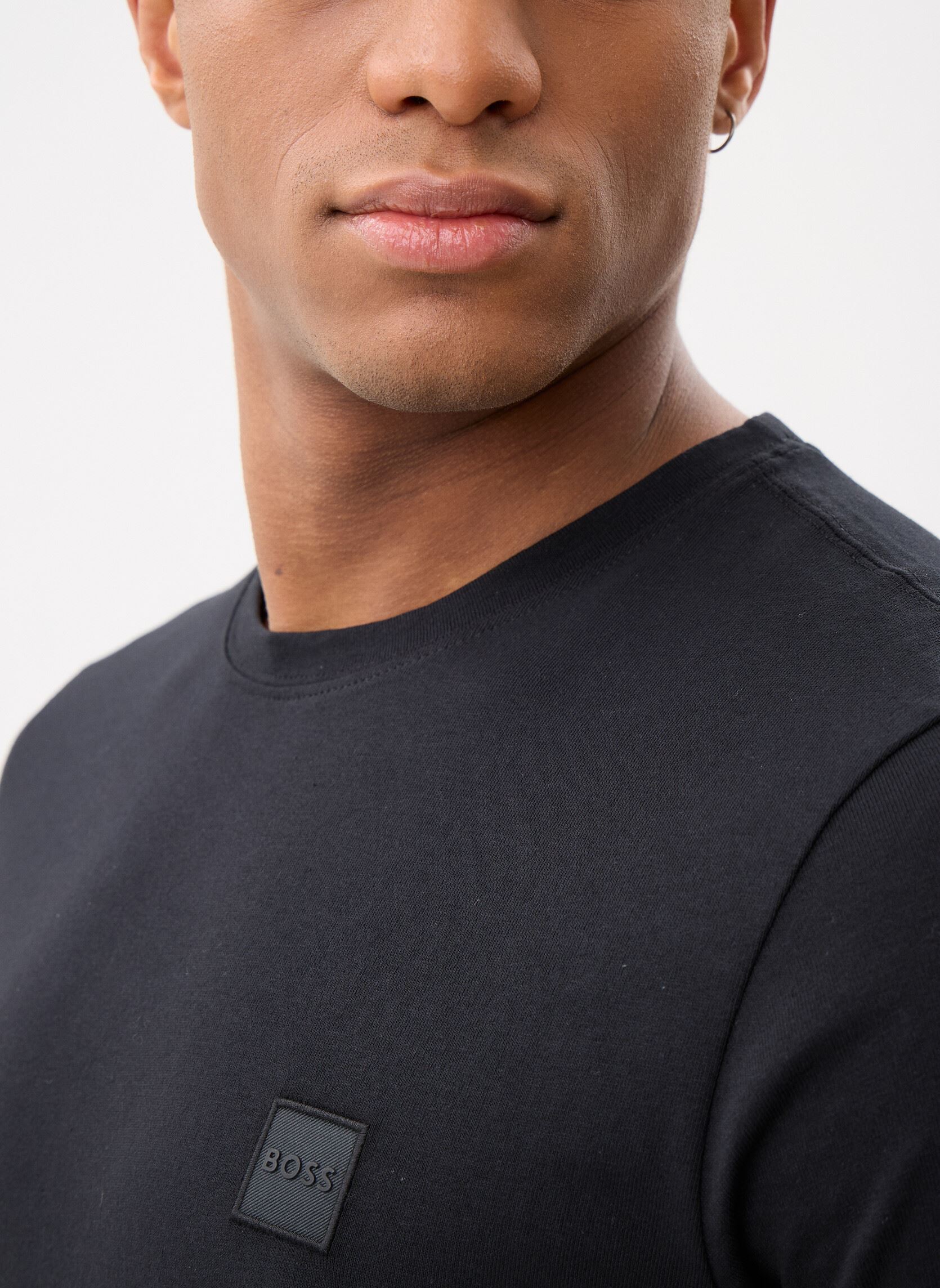 Tee-shirts manches courtes Tales 50508584 homme noir BOSS Tee-shirts manches courtes Tales 50508584 homme noir 001-BLACK
