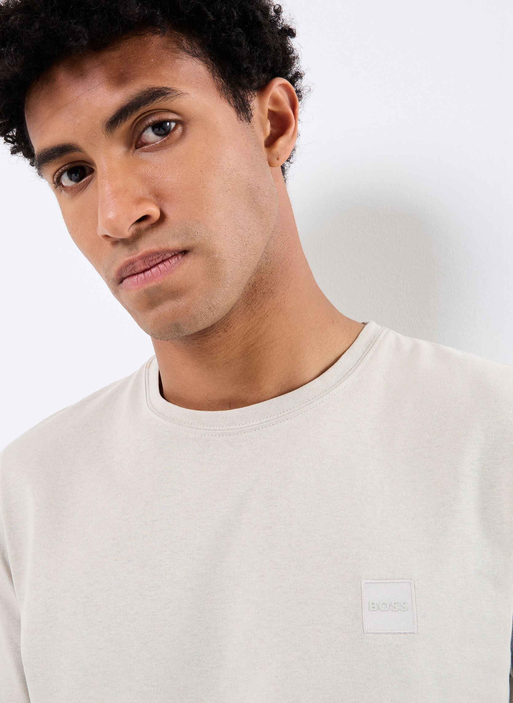 Kurzarm-T-Shirts Tales 50508584 herren beige BOSS Kurzarm-T-Shirts Tales 50508584 herren beige 271-LIGHT BEIGE