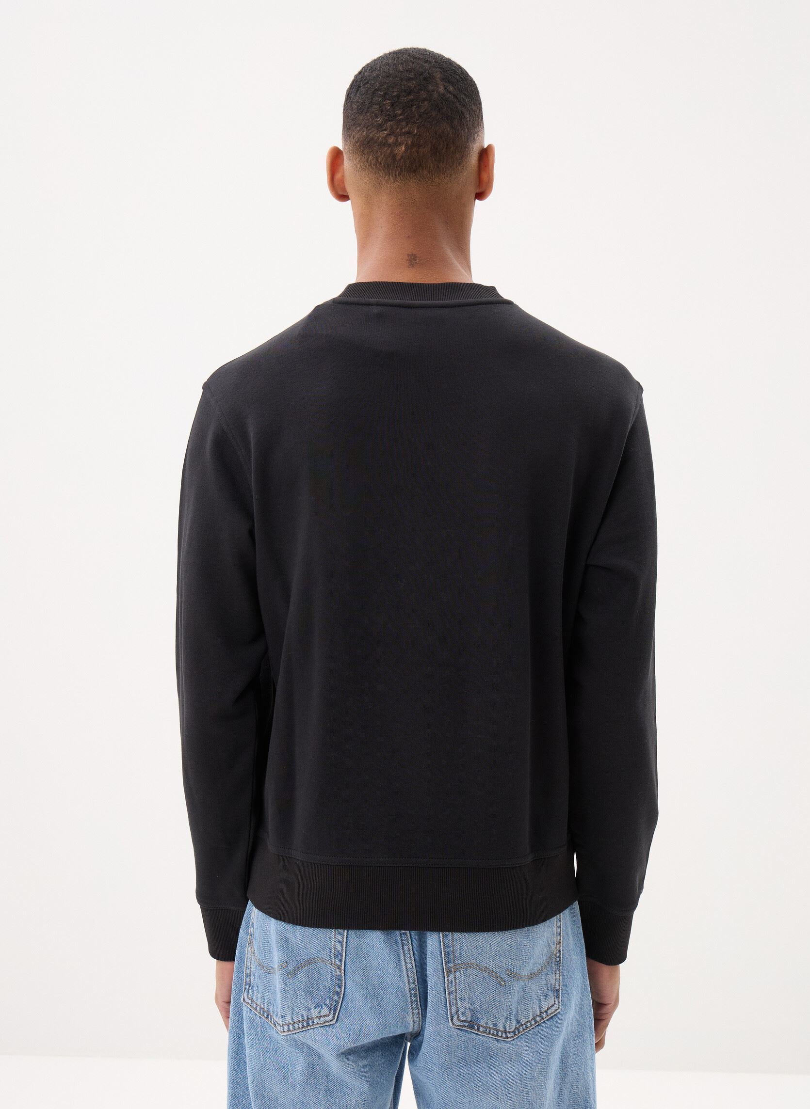 Sweats WeSmallcrew homme noir BOSS Sweats WeSmallcrew homme noir 001-BLACK