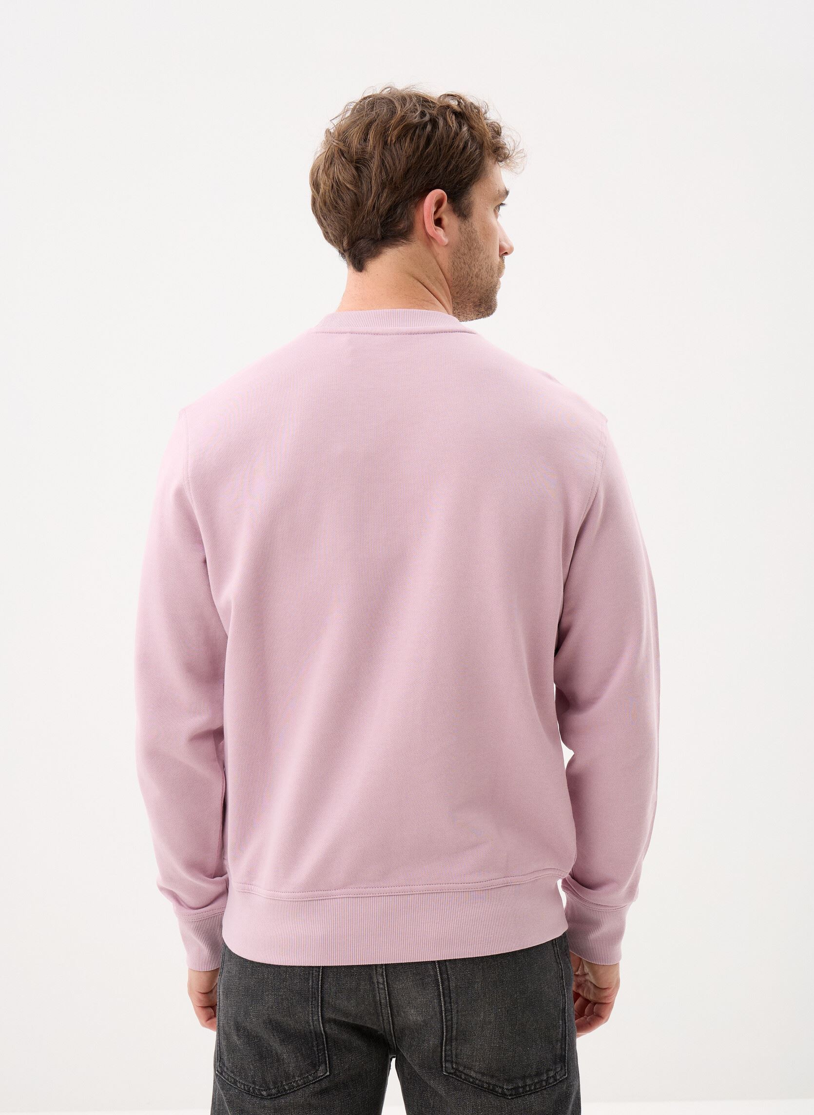 Sweatshirts WeSmallcrew heren paars BOSS Sweatshirts WeSmallcrew heren paars 539-Light/Pastel Purple