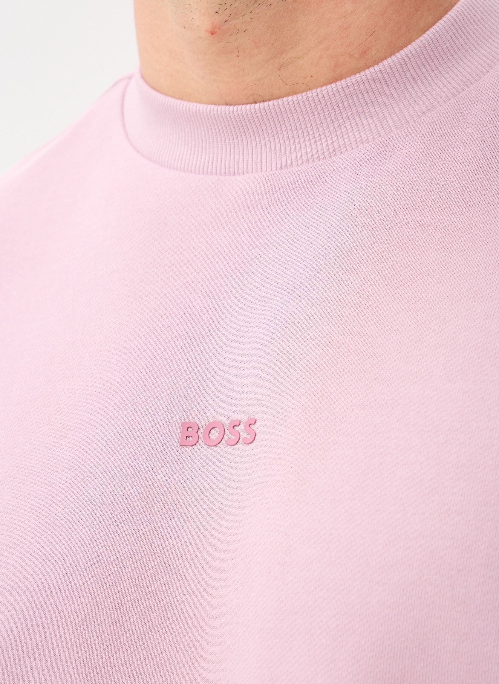 Sweatshirts WeSmallcrew heren paars BOSS Sweatshirts WeSmallcrew heren paars 539-Light/Pastel Purple