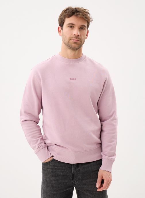 BOSS Sweatshirts WeSmallcrew herren violett