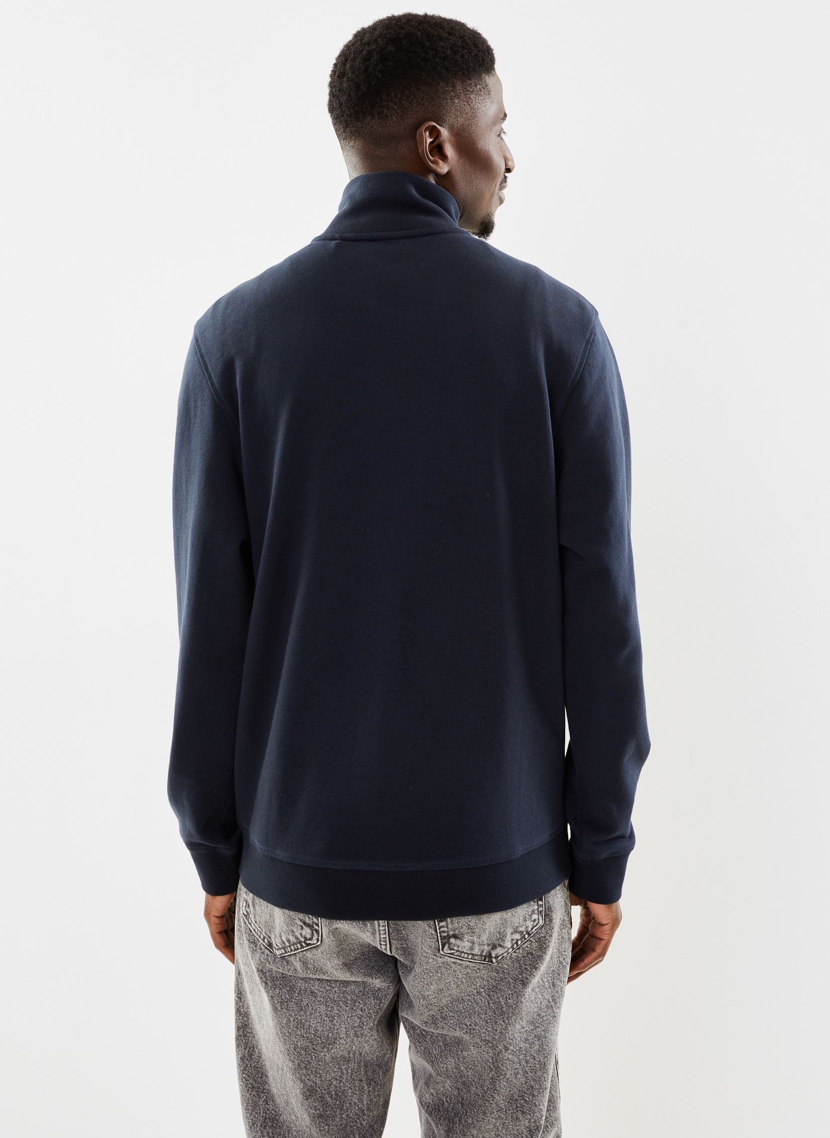 Sweats zippés Zestart 50511709 homme bleu BOSS Sweats zippés Zestart 50511709 homme bleu DARK BLUE