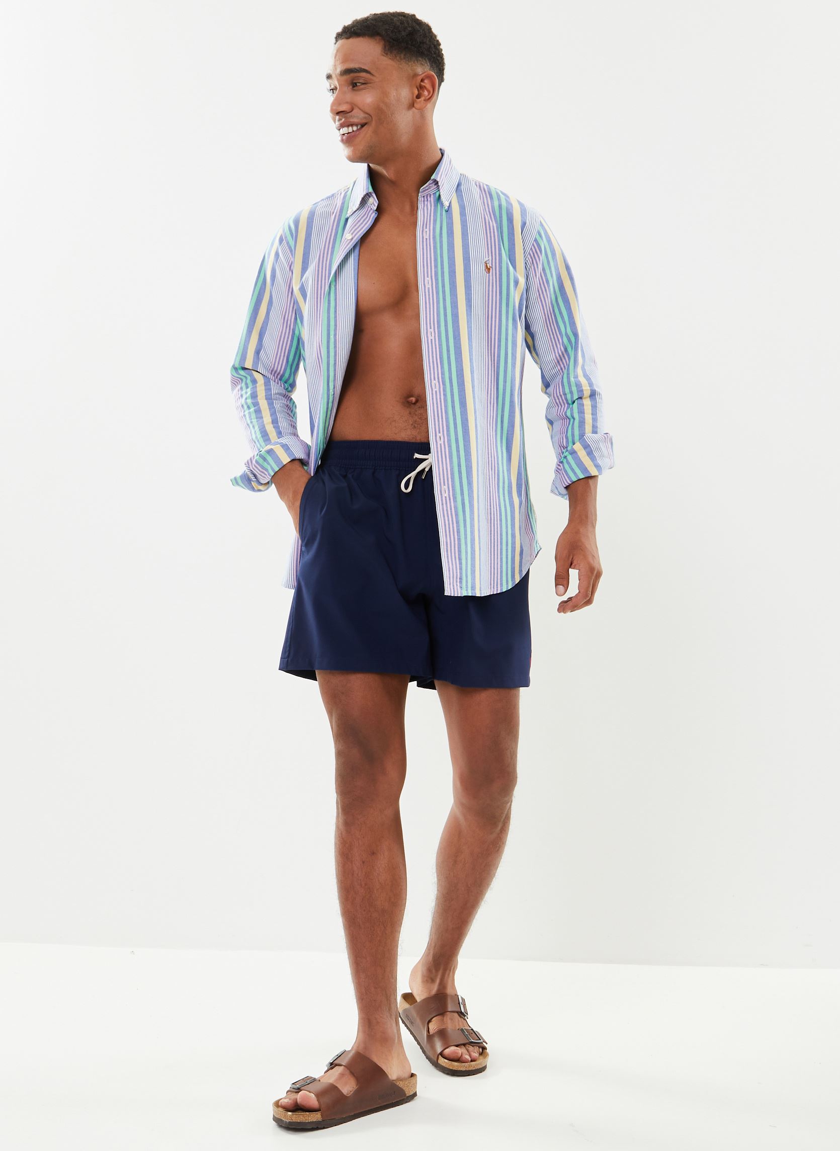 Shorts de bain Short De Bain Traveler Classique 14,6 Cm homme bleu Polo Ralph Lauren Shorts de bain Short De Bain Traveler Classique 14,6 Cm homme bleu NEWPORT NAVY