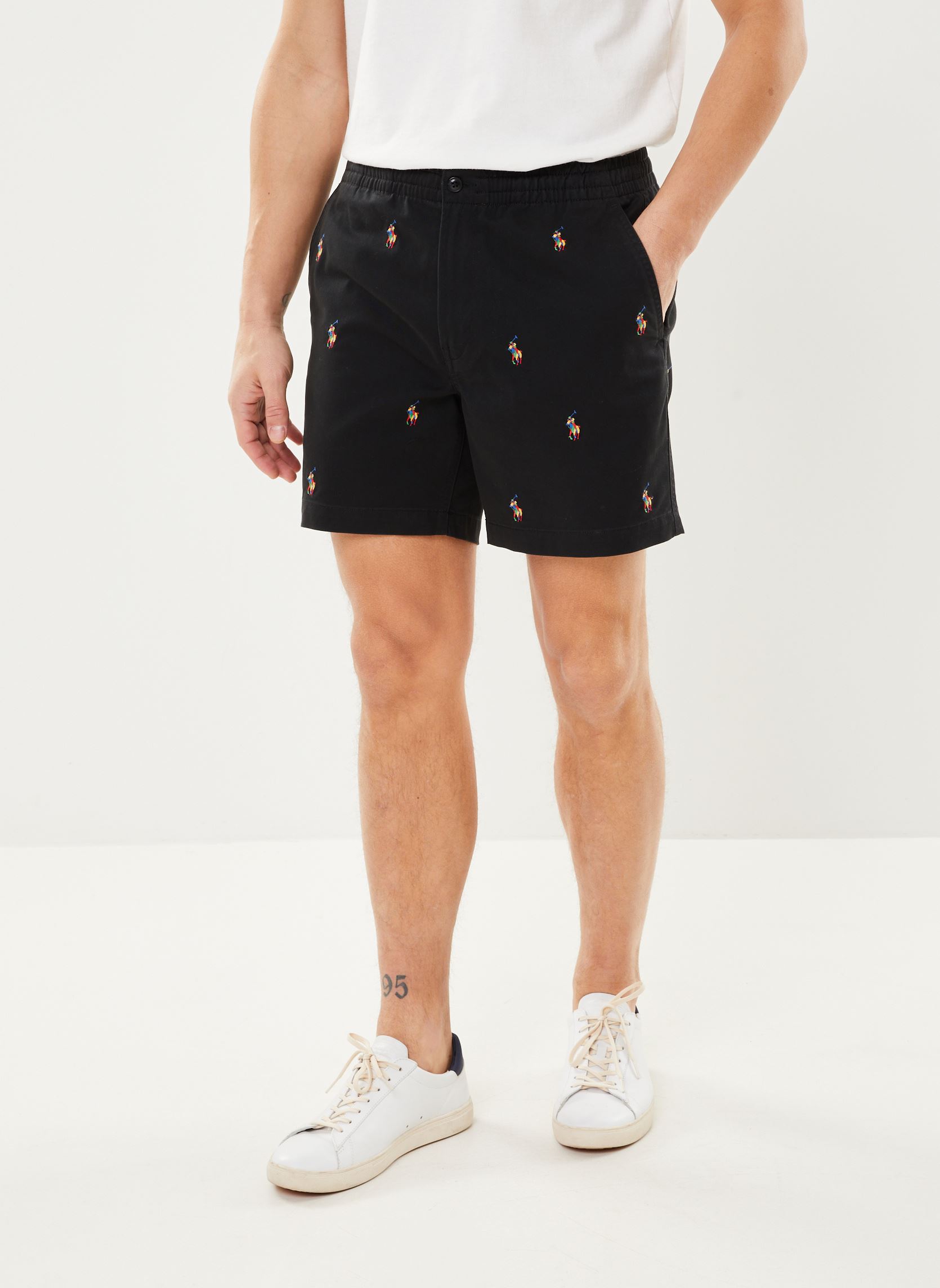 Short Polo Ralph Lauren SHORT PREPSTER EN CHINO LEGER AVEC CORDON DE SERAGE EU