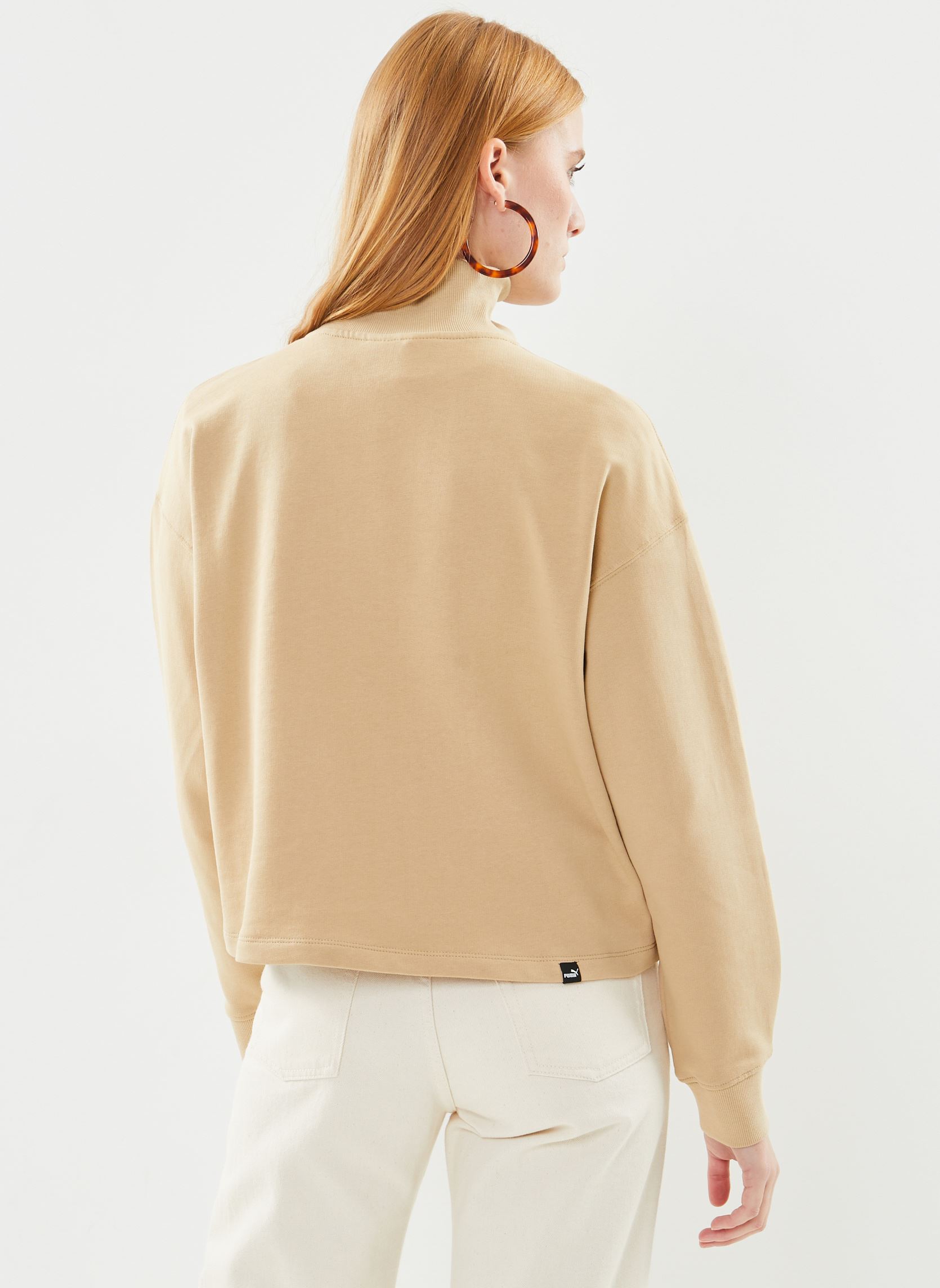 Maglioni W HER High-Neck hz donna beige Puma Maglioni W HER High-Neck hz donna beige SAND DUNE