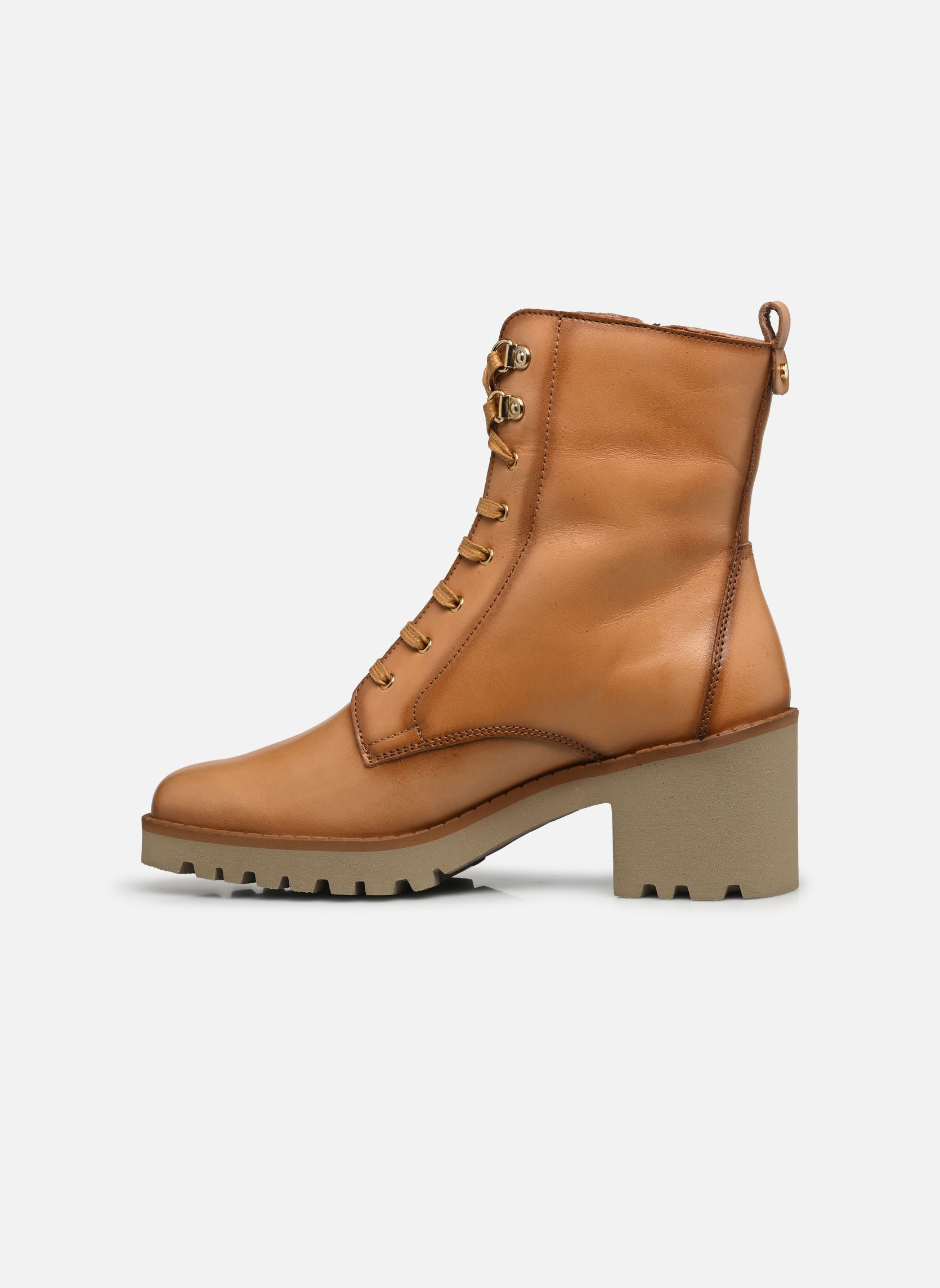 Bottines à lacets Viella W6D-8875ST femme beige Pikolinos Bottines à lacets Viella W6D-8875ST femme beige ALMOND