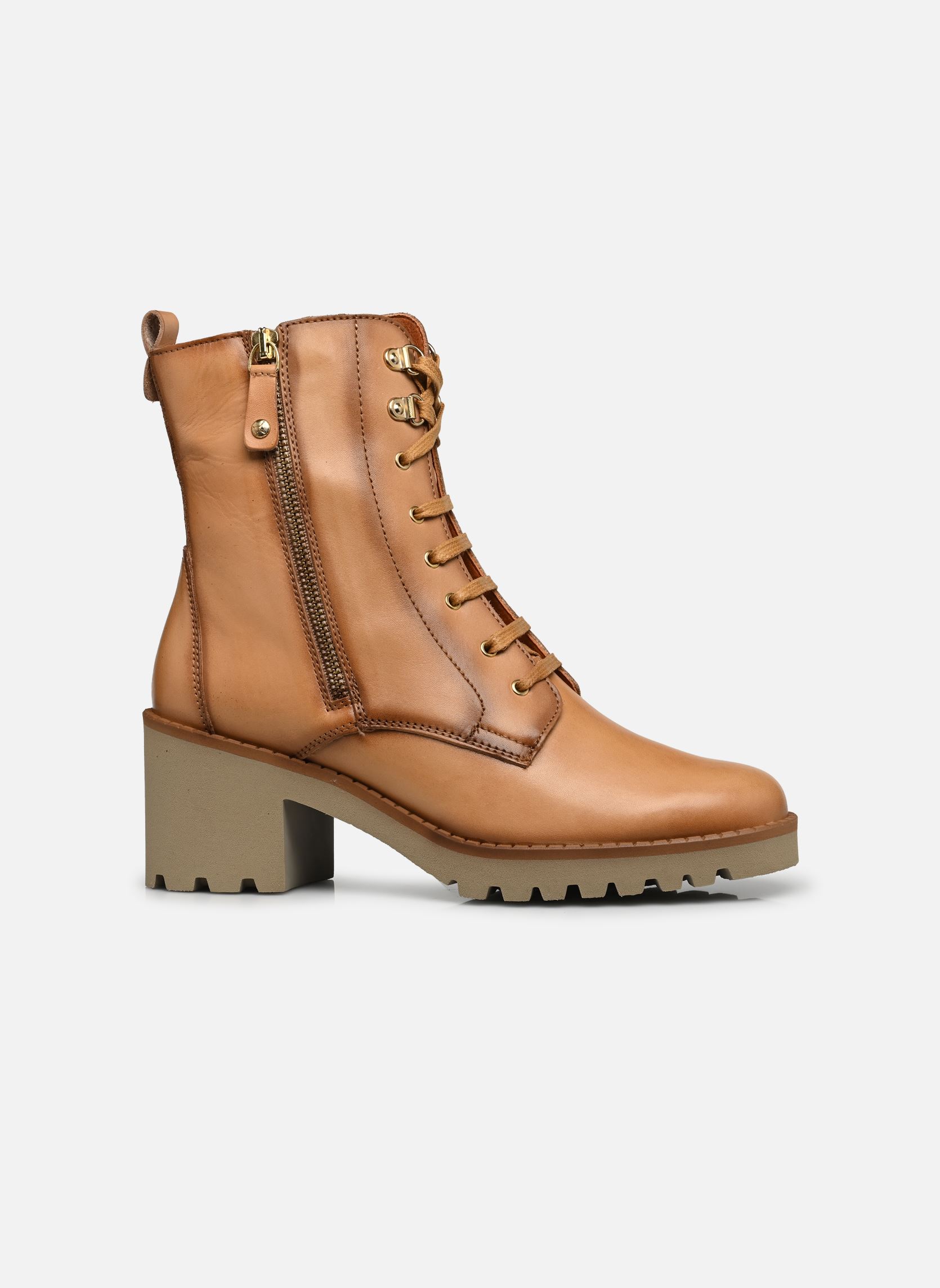 Bottines à lacets Viella W6D-8875ST femme beige Pikolinos Bottines à lacets Viella W6D-8875ST femme beige ALMOND