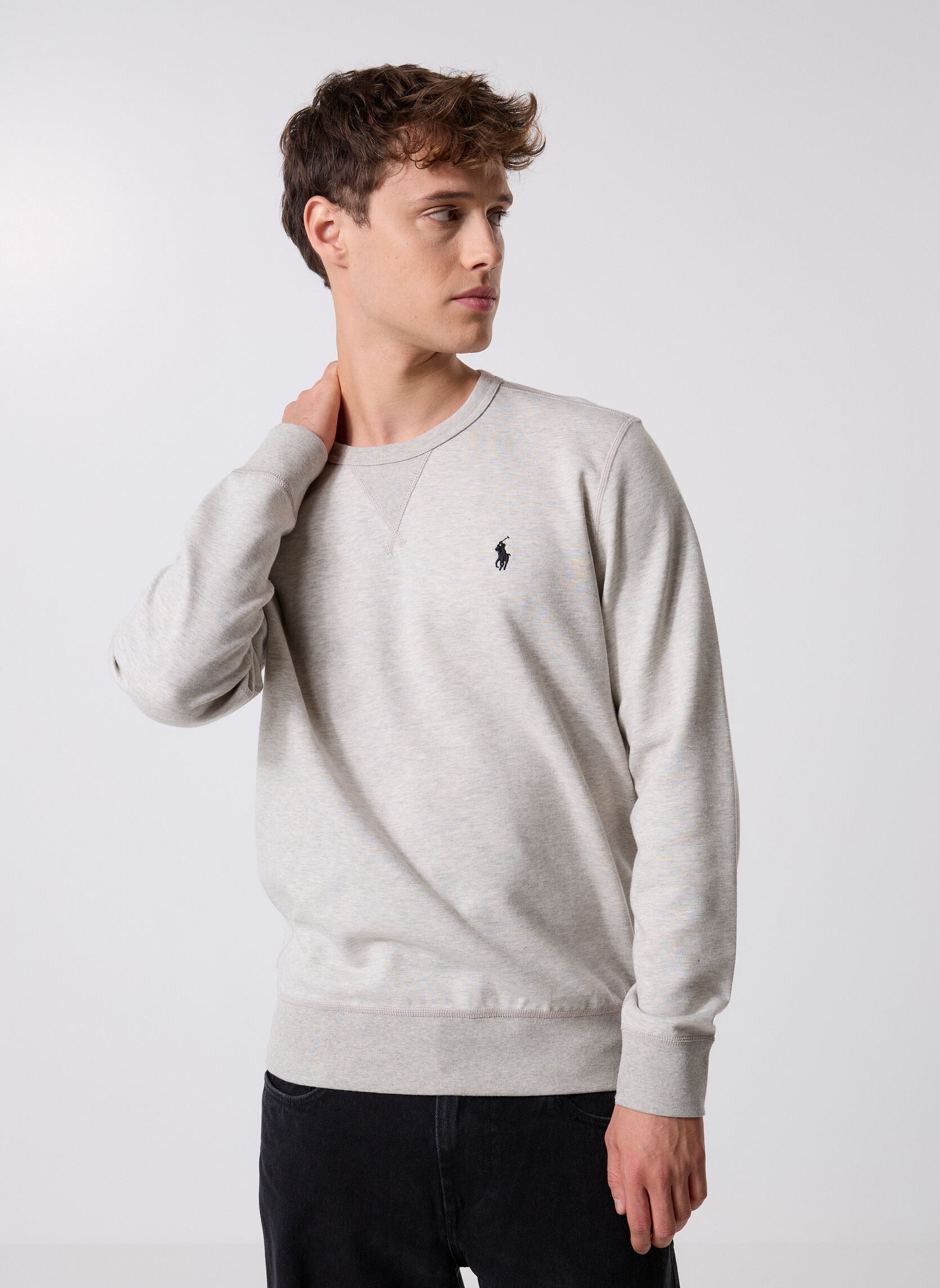 Sweat shirt Polo Ralph Lauren SWEATSHIRT COL ROND EN JOGGING DOUBLE KNIT TECH EU - vue 5