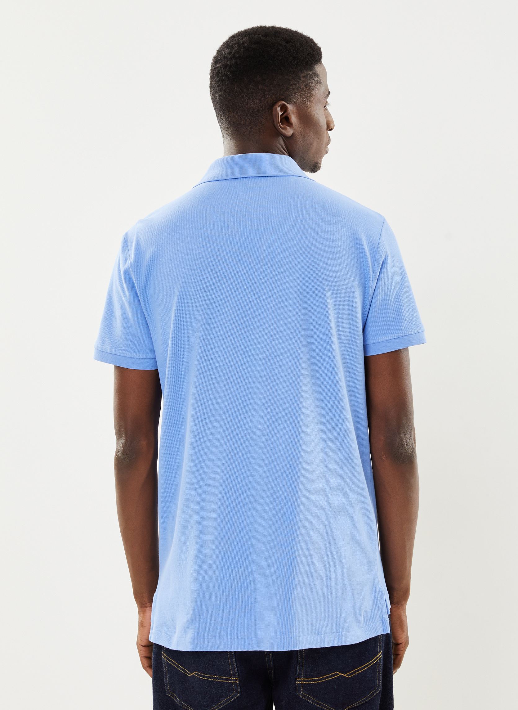 Polo a maniche corte Polo coupe ajustée en piqué 710782592 uomo blu Polo Ralph Lauren Polo a maniche corte Polo coupe ajustée en piqué 710782592 uomo blu HARBOR ISLAND BLUEC7998