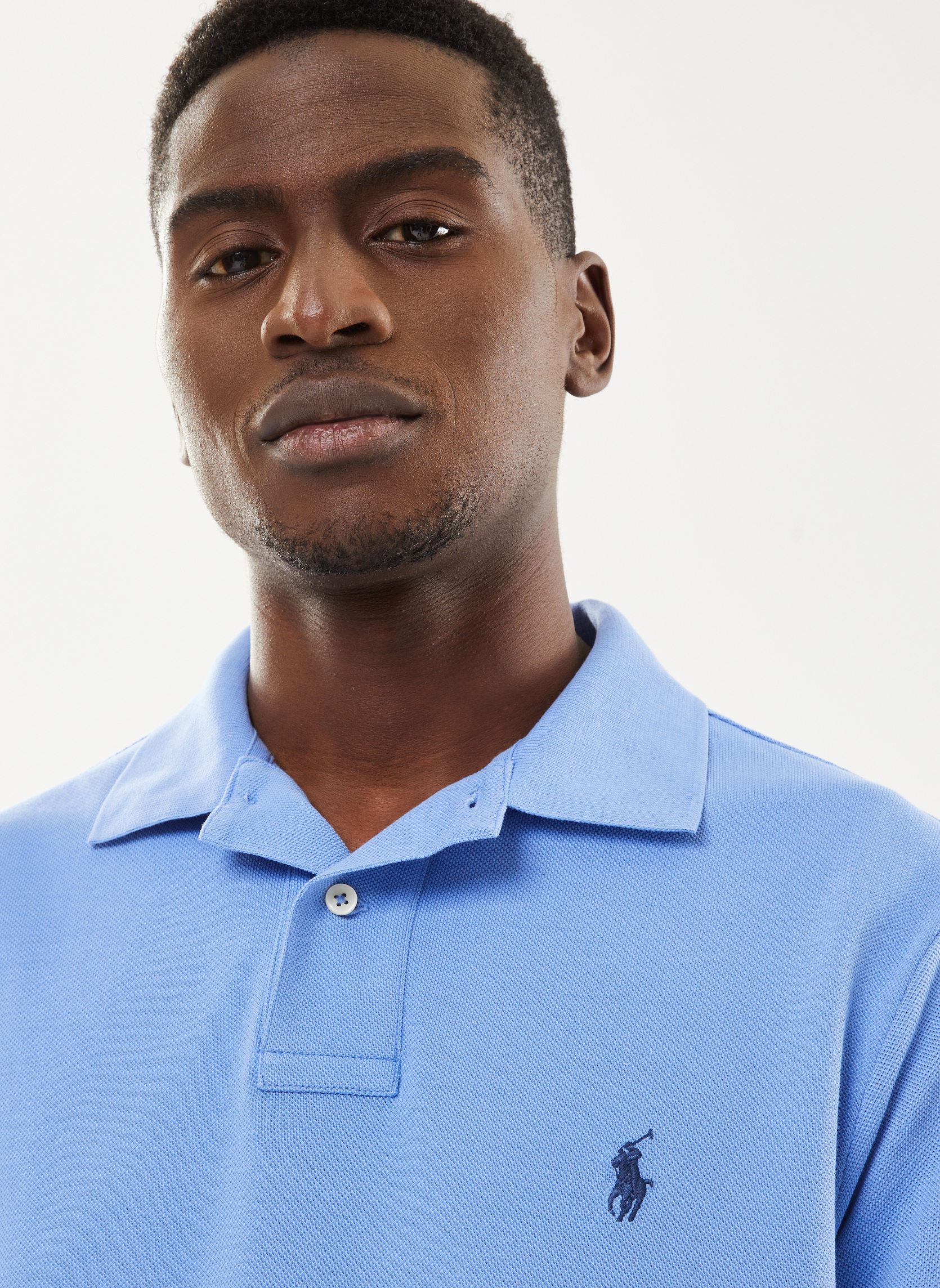 Polo a maniche corte Polo coupe ajustée en piqué 710782592 uomo blu Polo Ralph Lauren Polo a maniche corte Polo coupe ajustée en piqué 710782592 uomo blu HARBOR ISLAND BLUEC7998