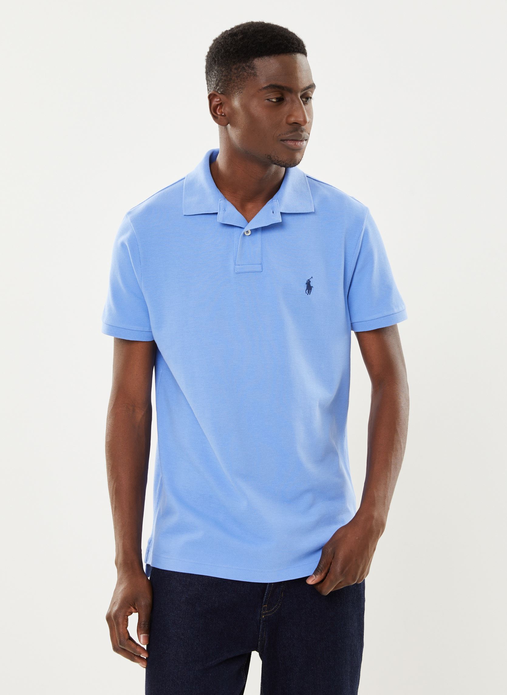 Vêtements Polo Ralph Lauren Polo coupe ajustée en piqué 710782592 pour Homme - vue 1