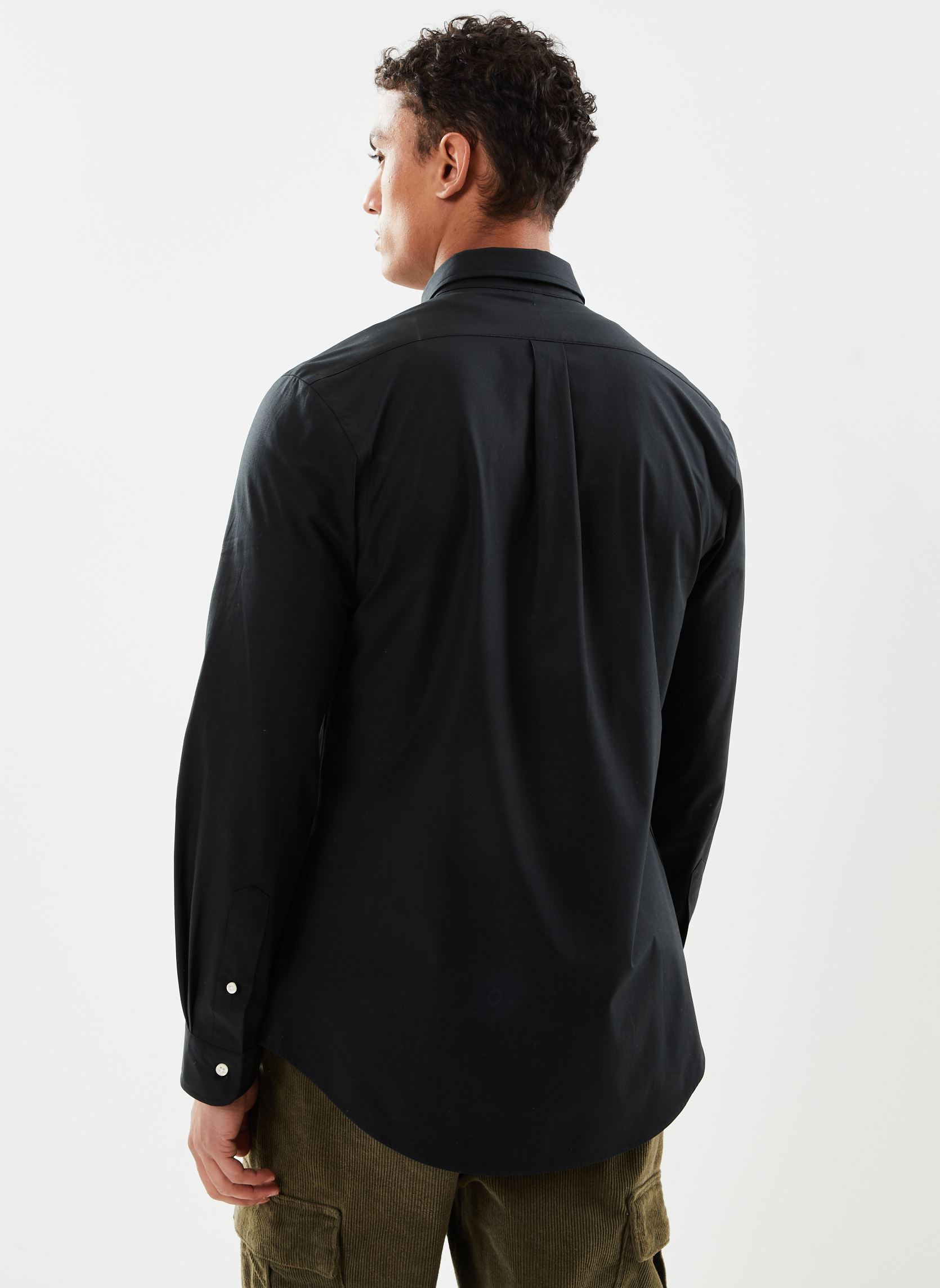 Chemises Chemise cintrée en popeline stretch 7109 homme noir Polo Ralph Lauren Chemises Chemise cintrée en popeline stretch 7109 homme noir POLO BLACK