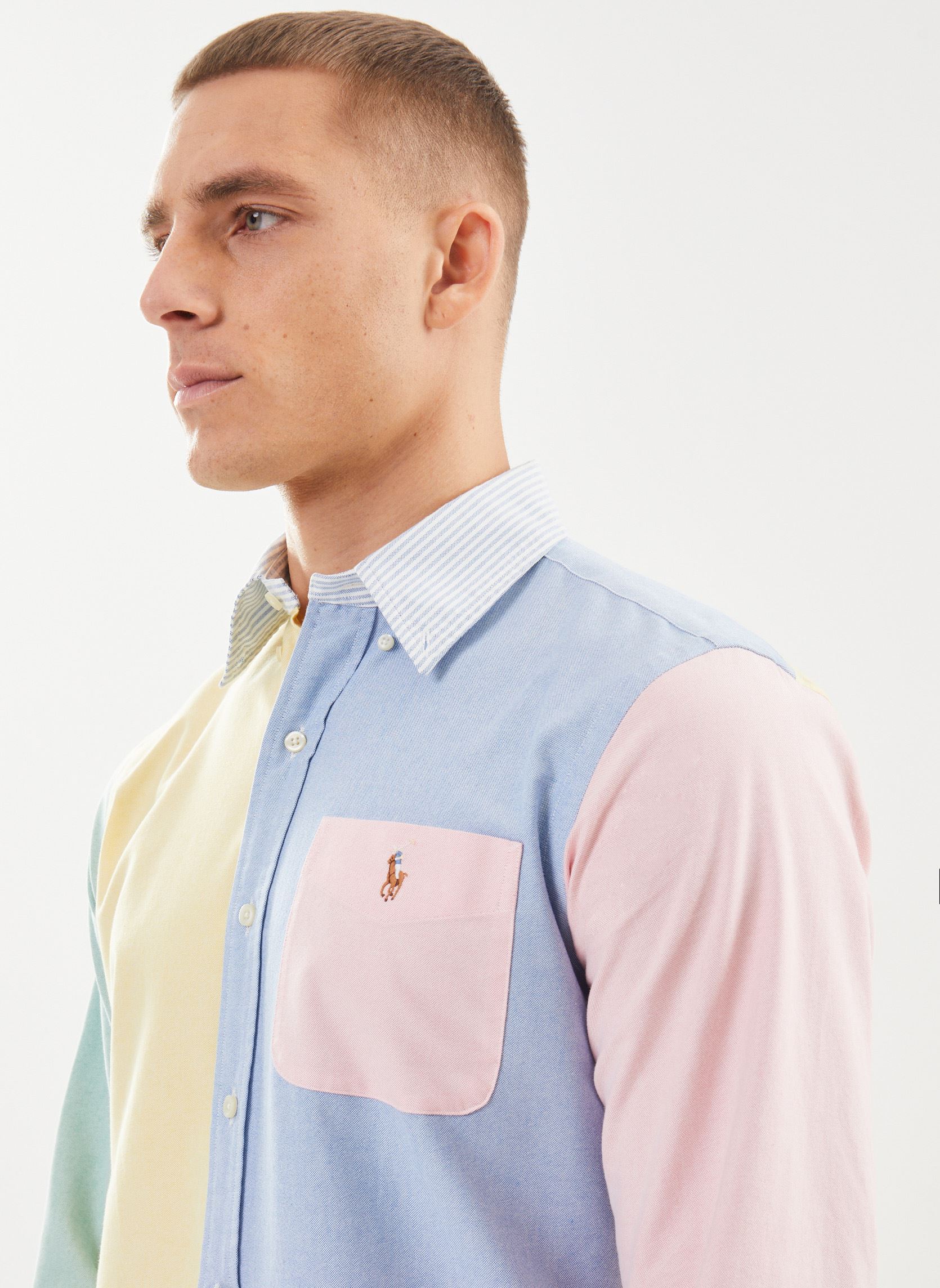 Chemises Cubdpppks-Long Sleeve-Sport Shirt 710928 homme multicolore Polo Ralph Lauren Chemises Cubdpppks-Long Sleeve-Sport Shirt 710928 homme multicolore 4680 FUNSHIRT