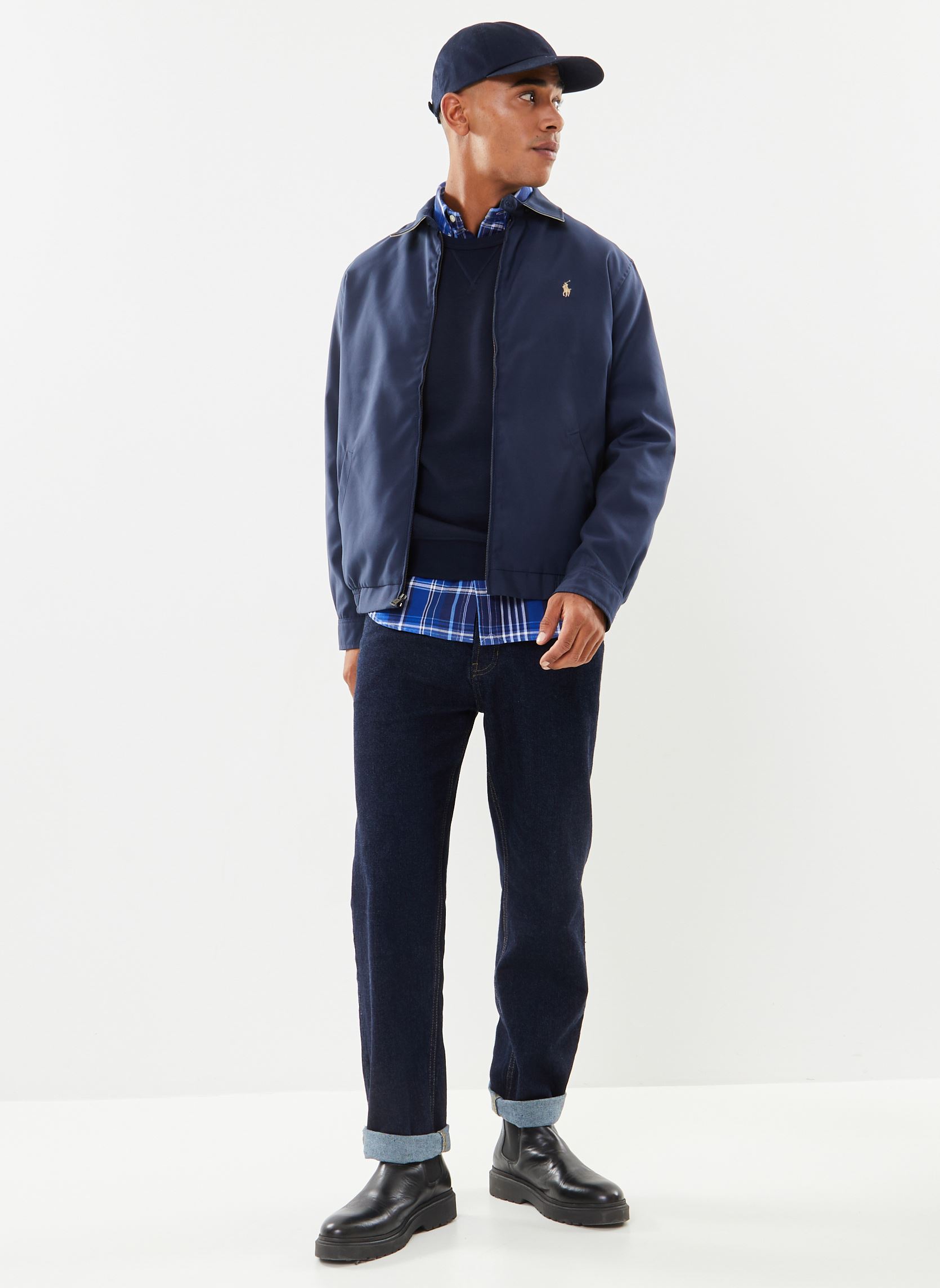Windbreaker / Windjacken Veste bi-swing herren blau Polo Ralph Lauren Windbreaker / Windjacken Veste bi-swing herren blau REFINED NAVY