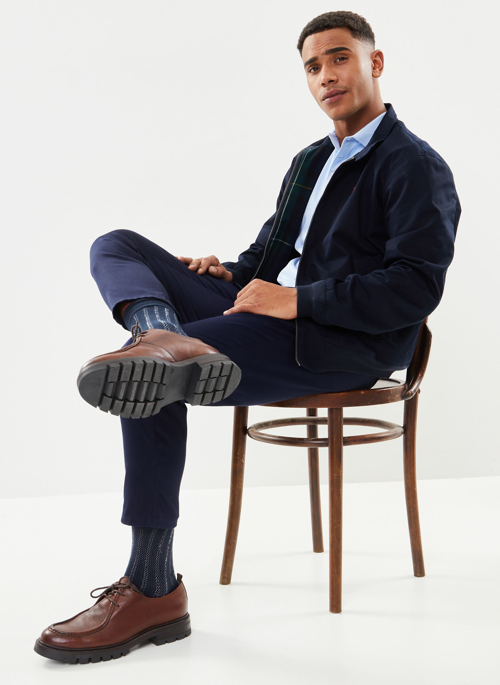 Windbreaker / Windjacken Veste en sergé herren blau Polo Ralph Lauren Windbreaker / Windjacken Veste en sergé herren blau COLLECTION NAVY