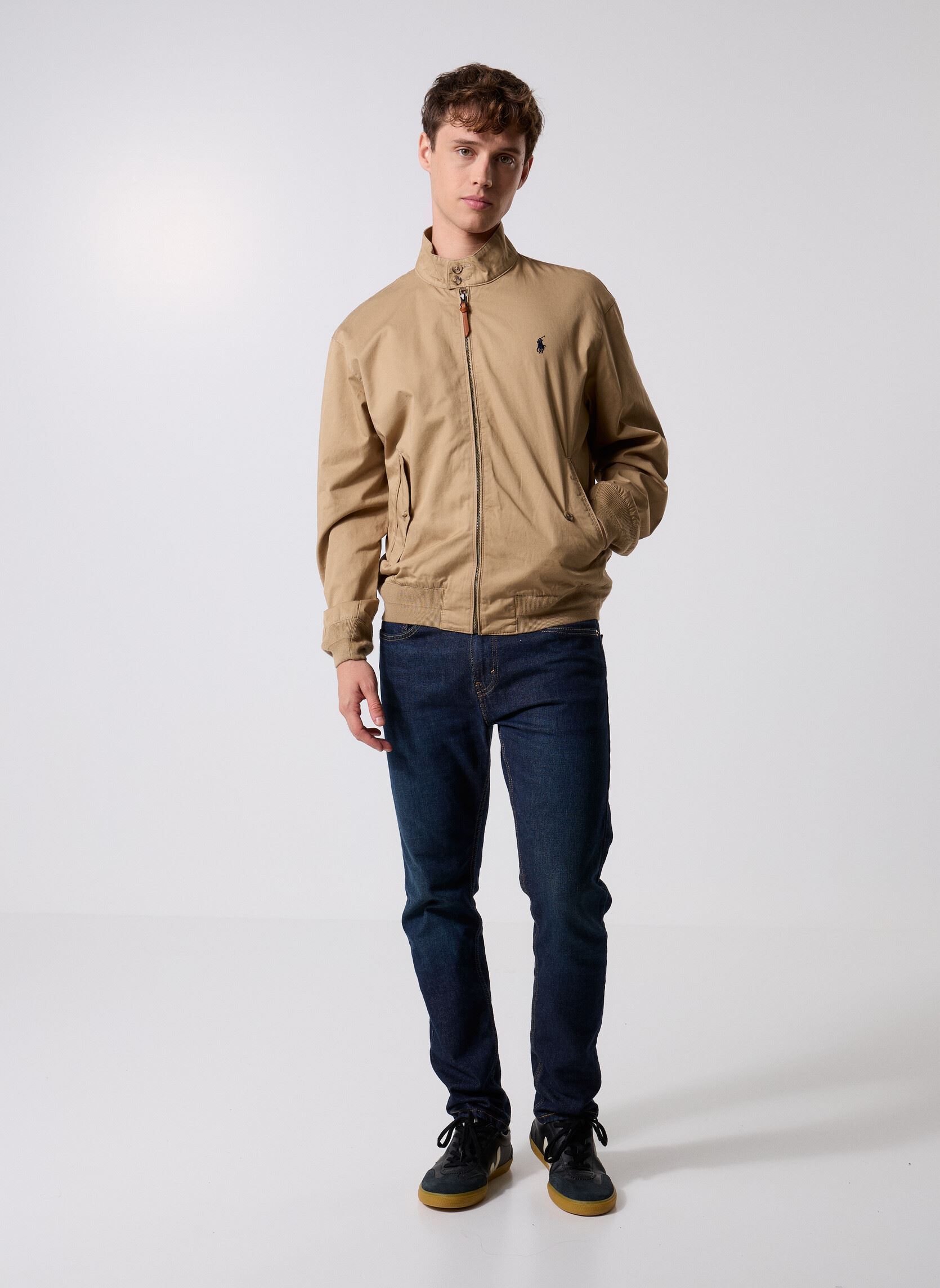 Windbreaker / Windjacken Veste en sergé herren beige Polo Ralph Lauren Windbreaker / Windjacken Veste en sergé herren beige CAFE TAN