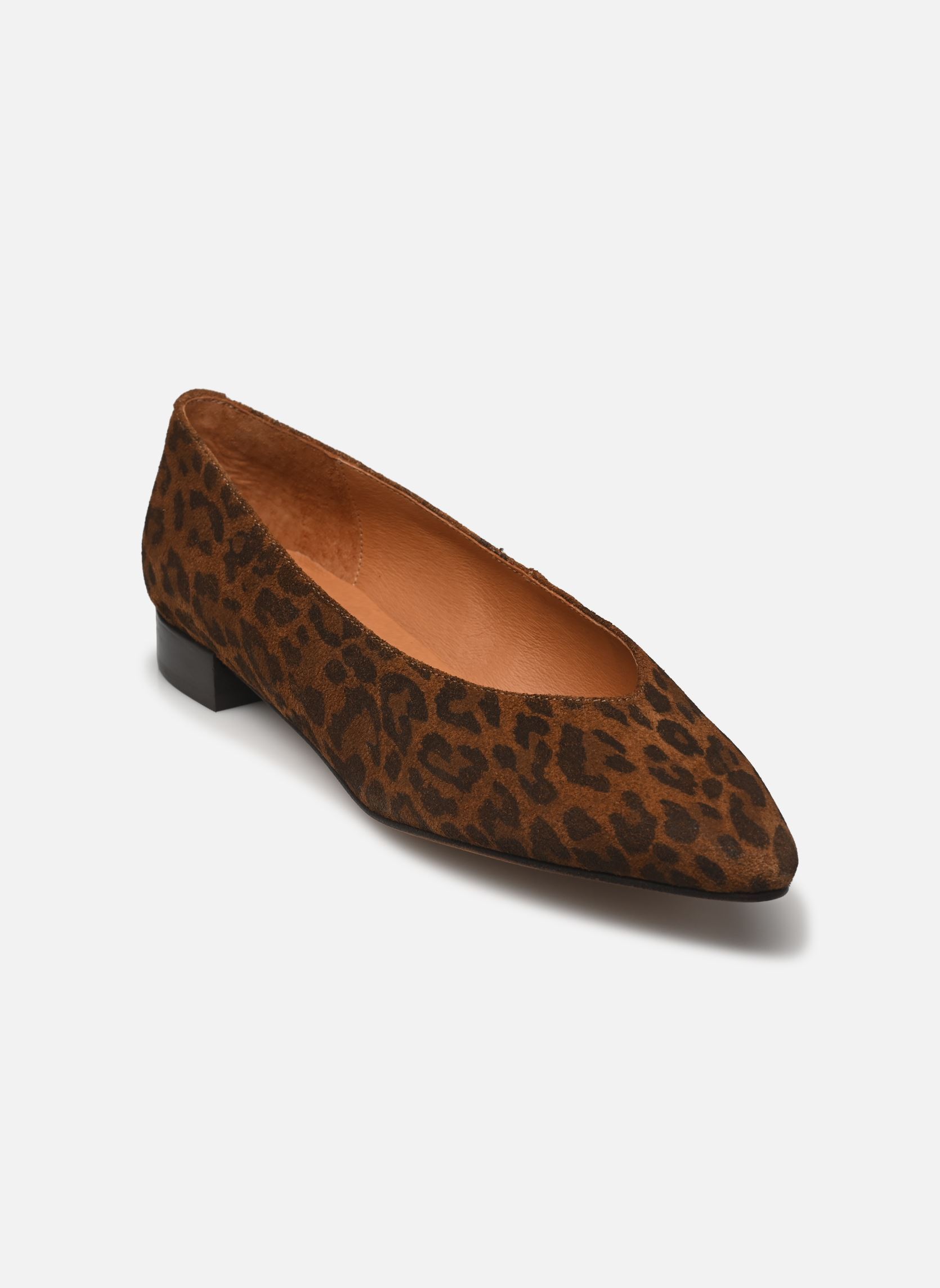 Klassische Ballerinas Caria damen braun Georgia Rose Klassische Ballerinas Caria damen braun Léopard