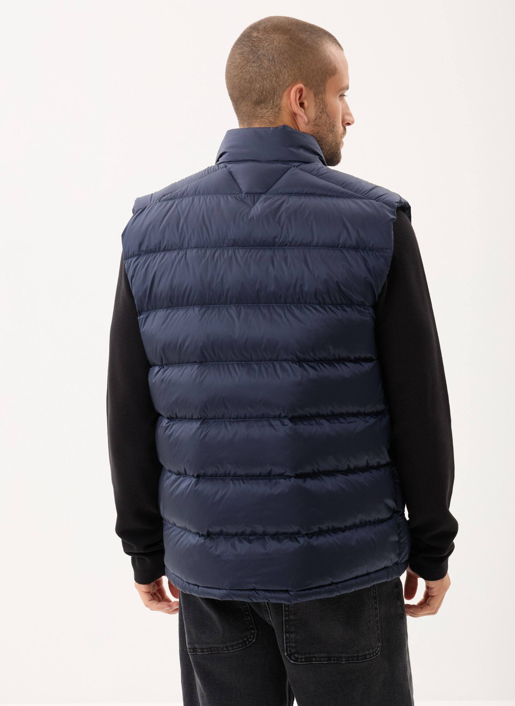 Doudounes sans manches Tjm Light Down Vest homme bleu Tommy Jeans Doudounes sans manches Tjm Light Down Vest homme bleu DARK NIGHT NAVY
