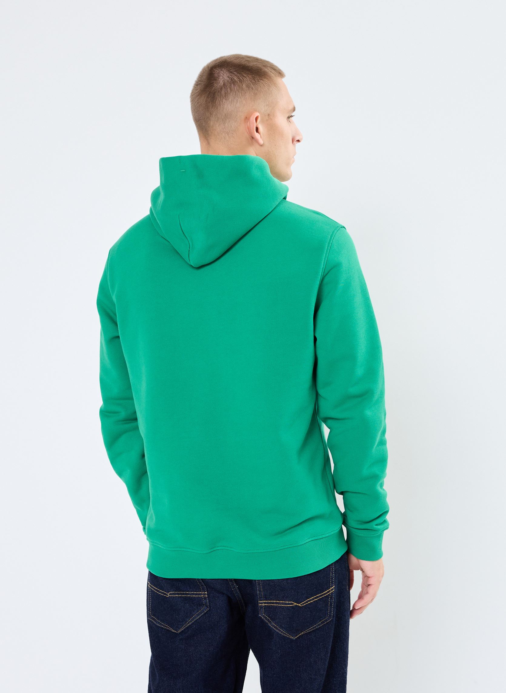Hoodies Tjm Reg Badge Hoodie heren groen Tommy Jeans Hoodies Tjm Reg Badge Hoodie heren groen GREEN MALACHITE