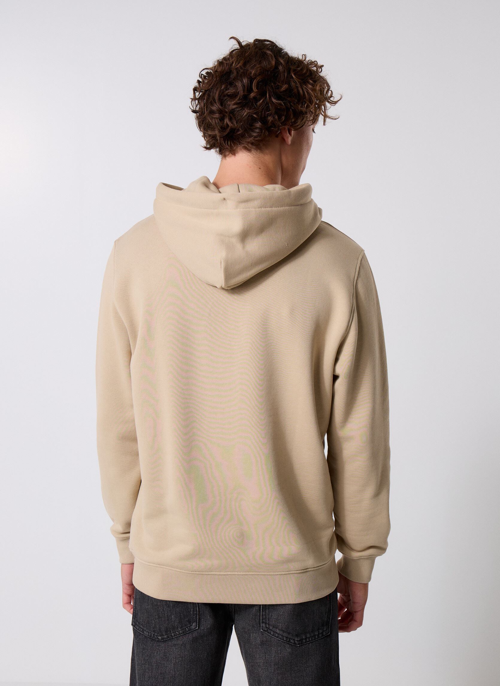 Sweats à capuche Tjm Reg Badge Hoodie homme beige Tommy Jeans Sweats à capuche Tjm Reg Badge Hoodie homme beige SILT TONAL
