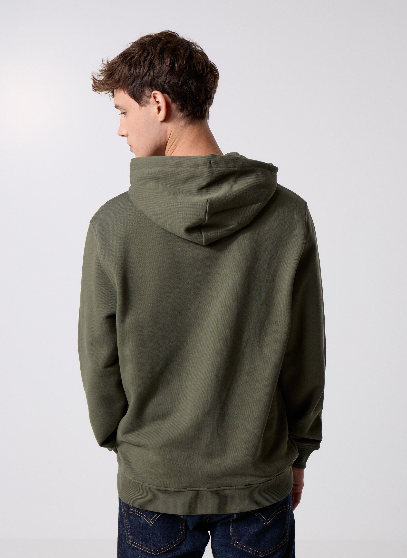 Kapuzenpullover Tjm Reg Badge Hoodie herren grün Tommy Jeans Kapuzenpullover Tjm Reg Badge Hoodie herren grün GREEN