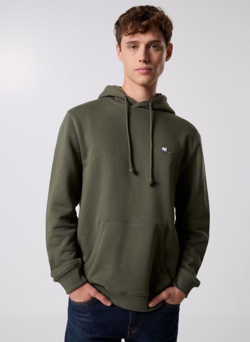 Tommy Jeans Sweats à capuche Tjm Reg Badge Hoodie homme vert
